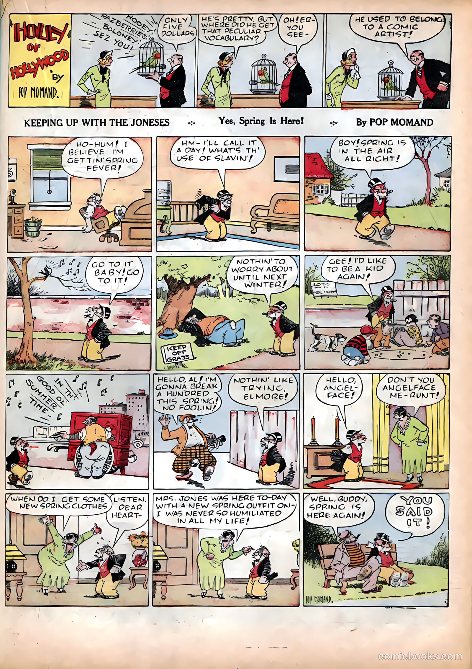 Famous Funnies #46 — page 31 of 64