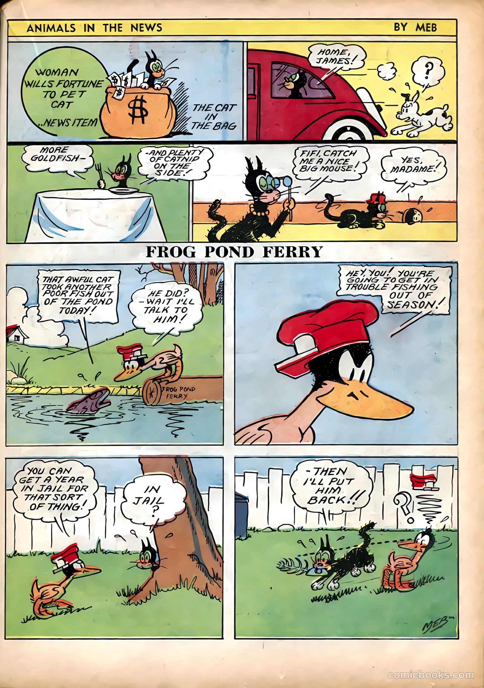 Famous Funnies #46 — page 33 of 64