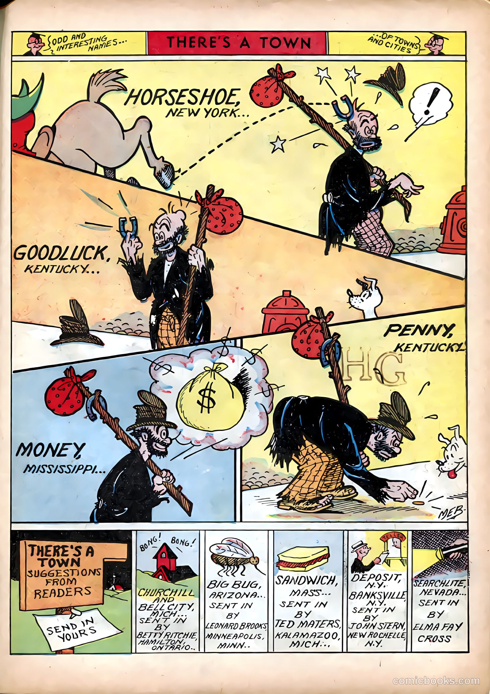 Famous Funnies #46 — page 49 of 64