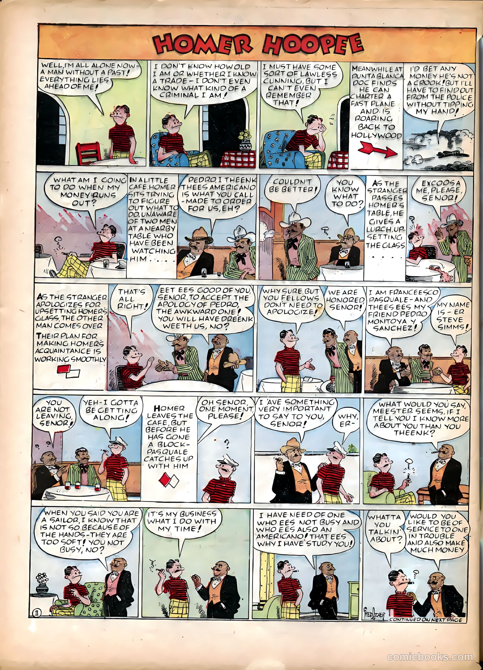 Famous Funnies #46 — page 58 of 64