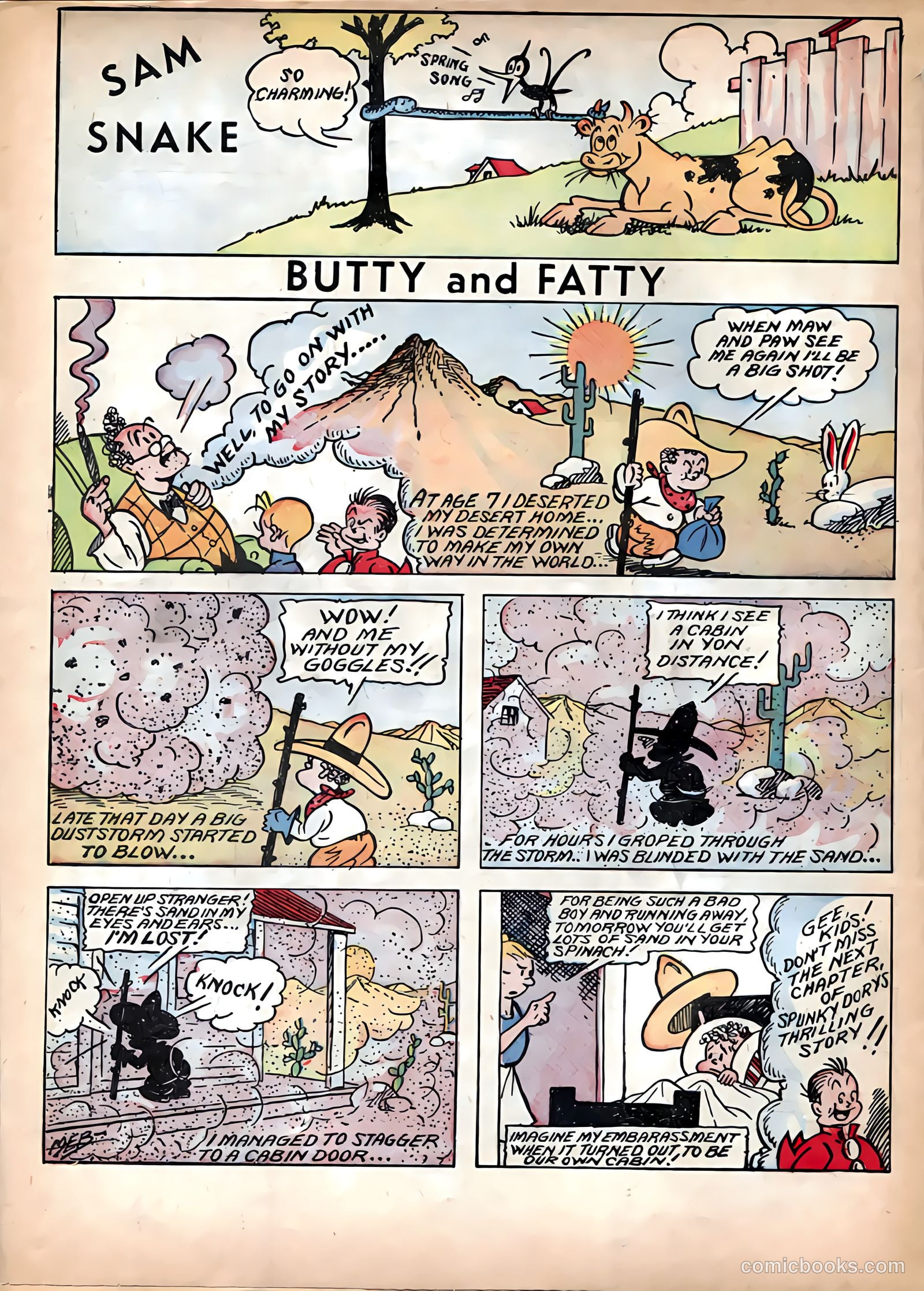 Famous Funnies #46 — page 62 of 64