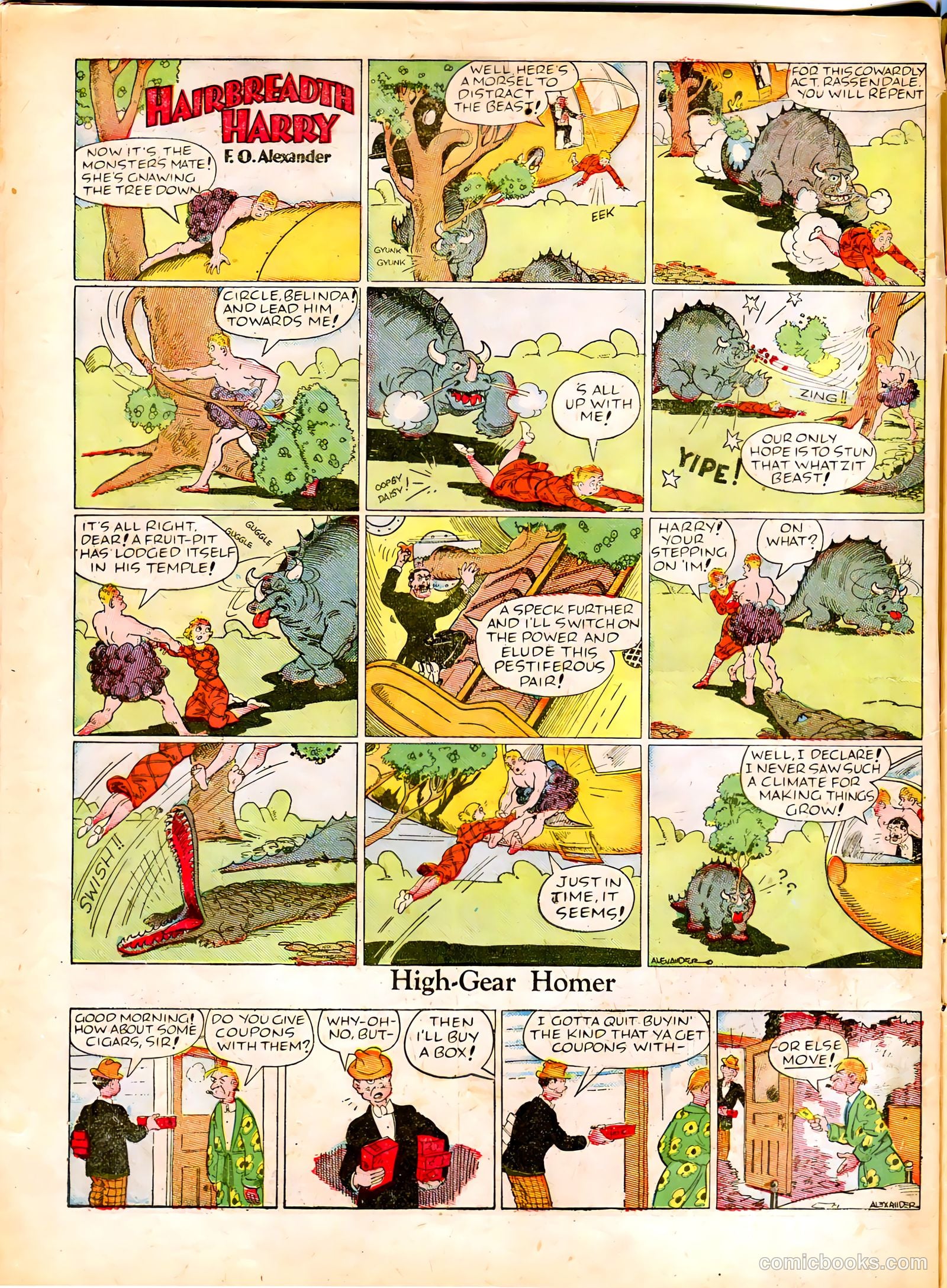 Famous Funnies #47 — page 16 of 64