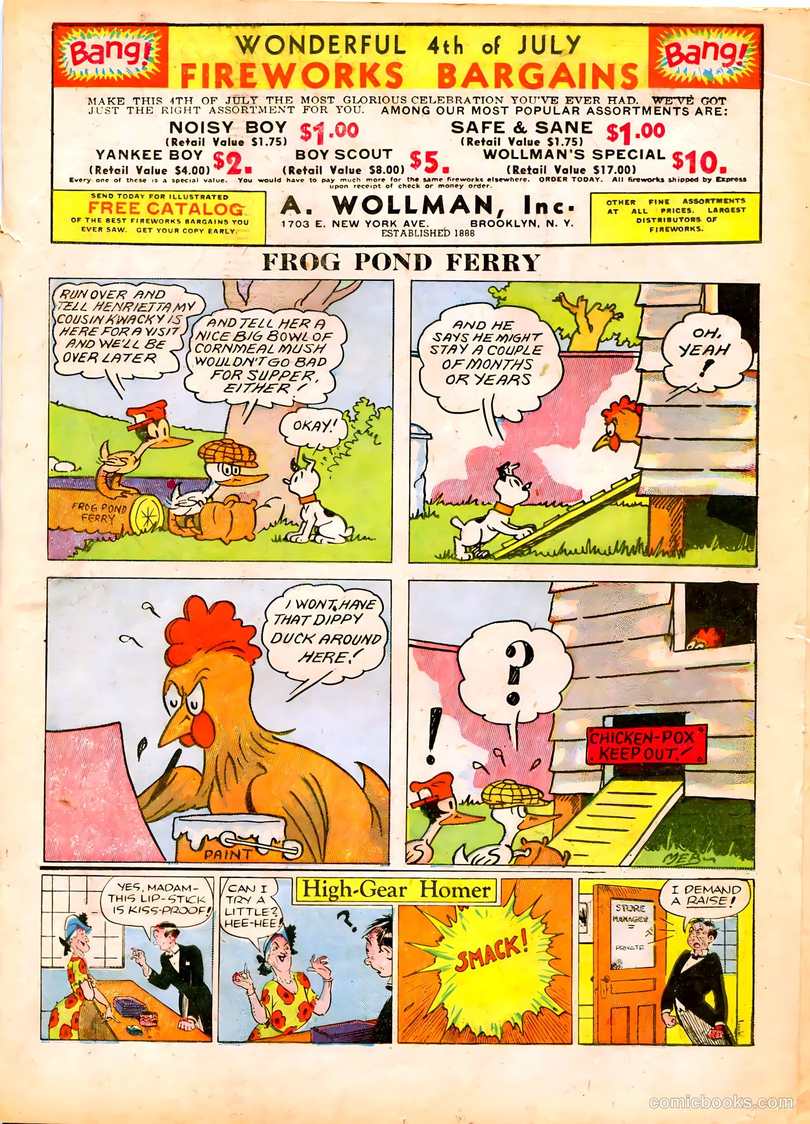 Famous Funnies #47 — page 31 of 64
