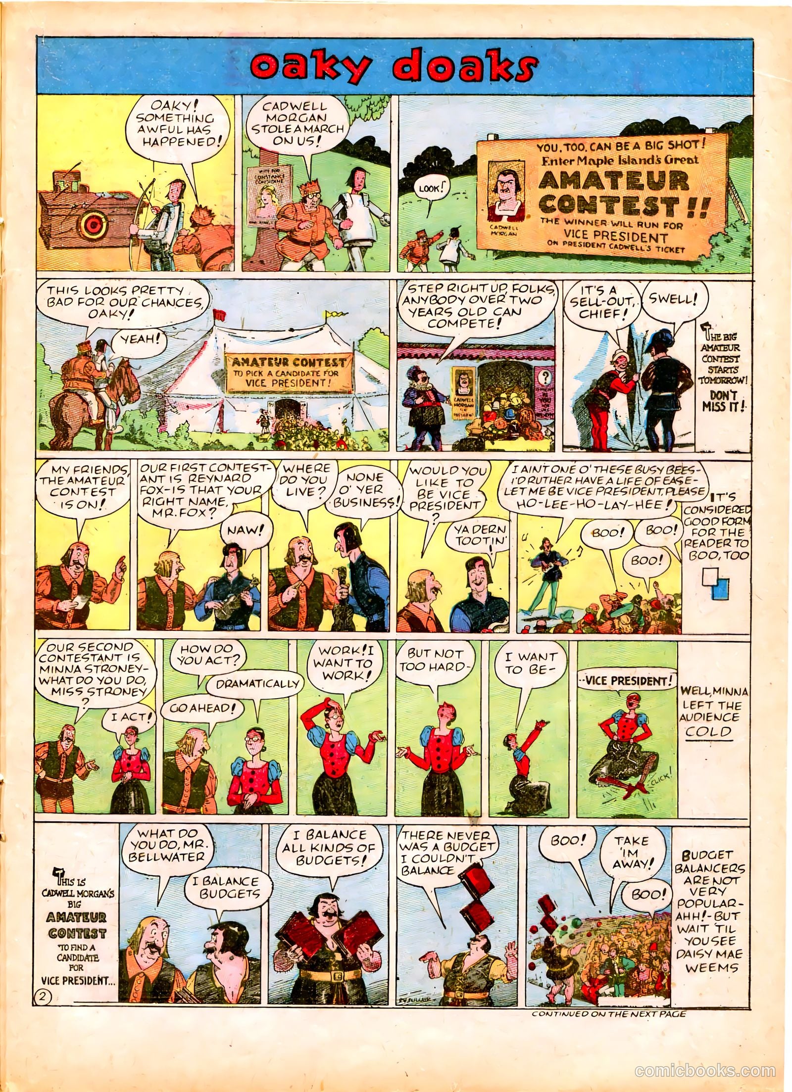 Famous Funnies #47 — page 35 of 64