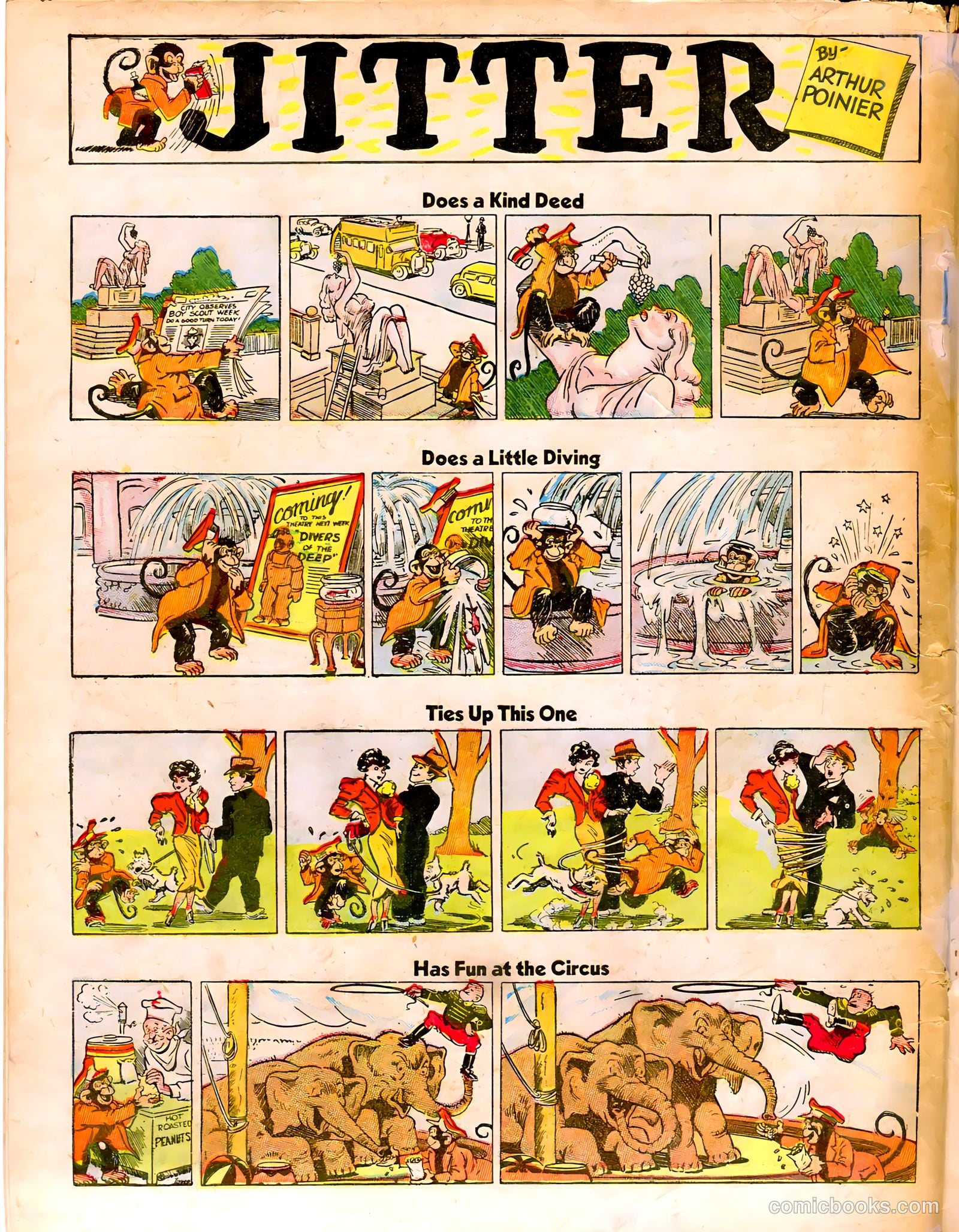 Famous Funnies #47 — page 62 of 64
