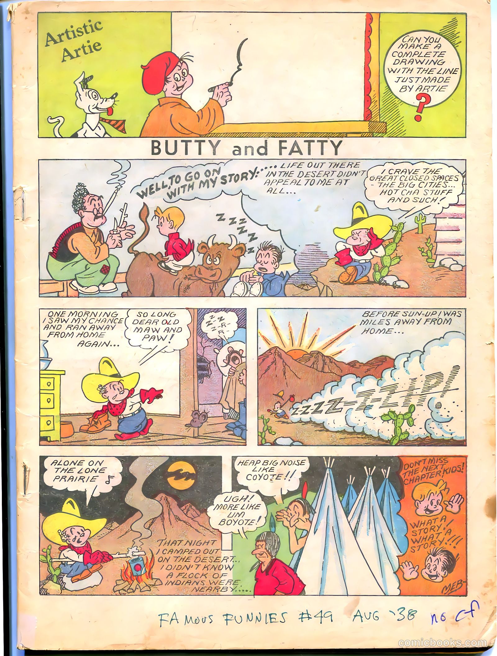 Famous Funnies #49 — page 5 of 64