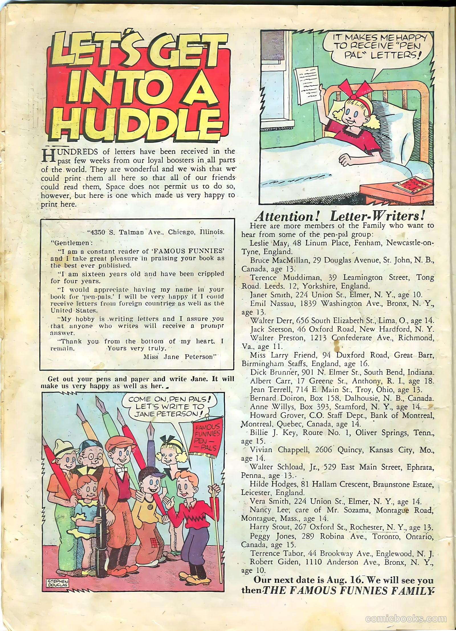 Famous Funnies #49 — page 10 of 64