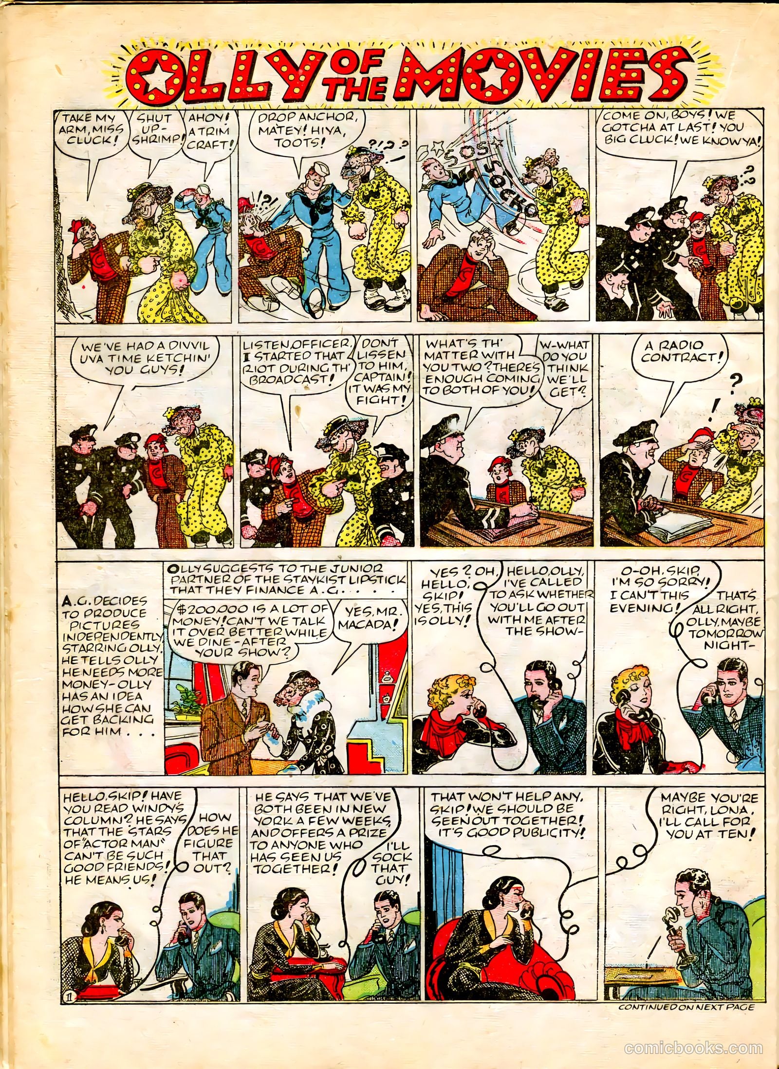 Famous Funnies #49 — page 40 of 64