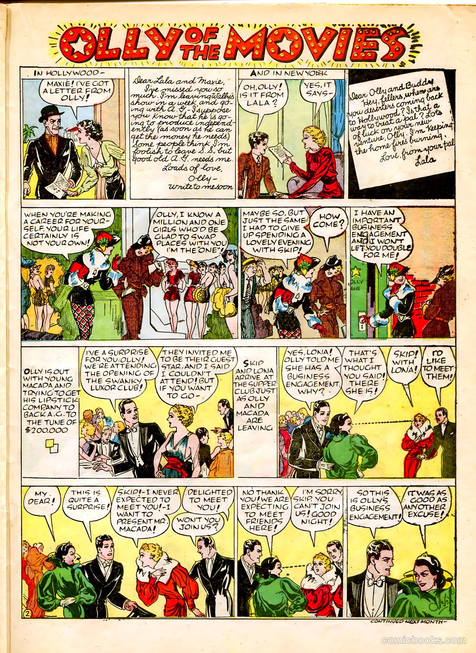 Famous Funnies #49 — page 41 of 64