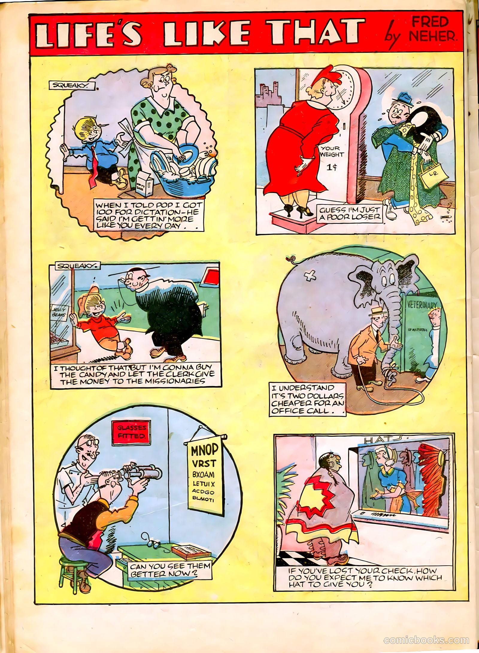 Famous Funnies #49 — page 54 of 64