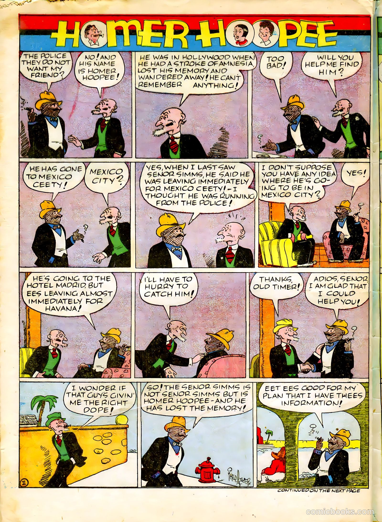 Famous Funnies #49 — page 58 of 64