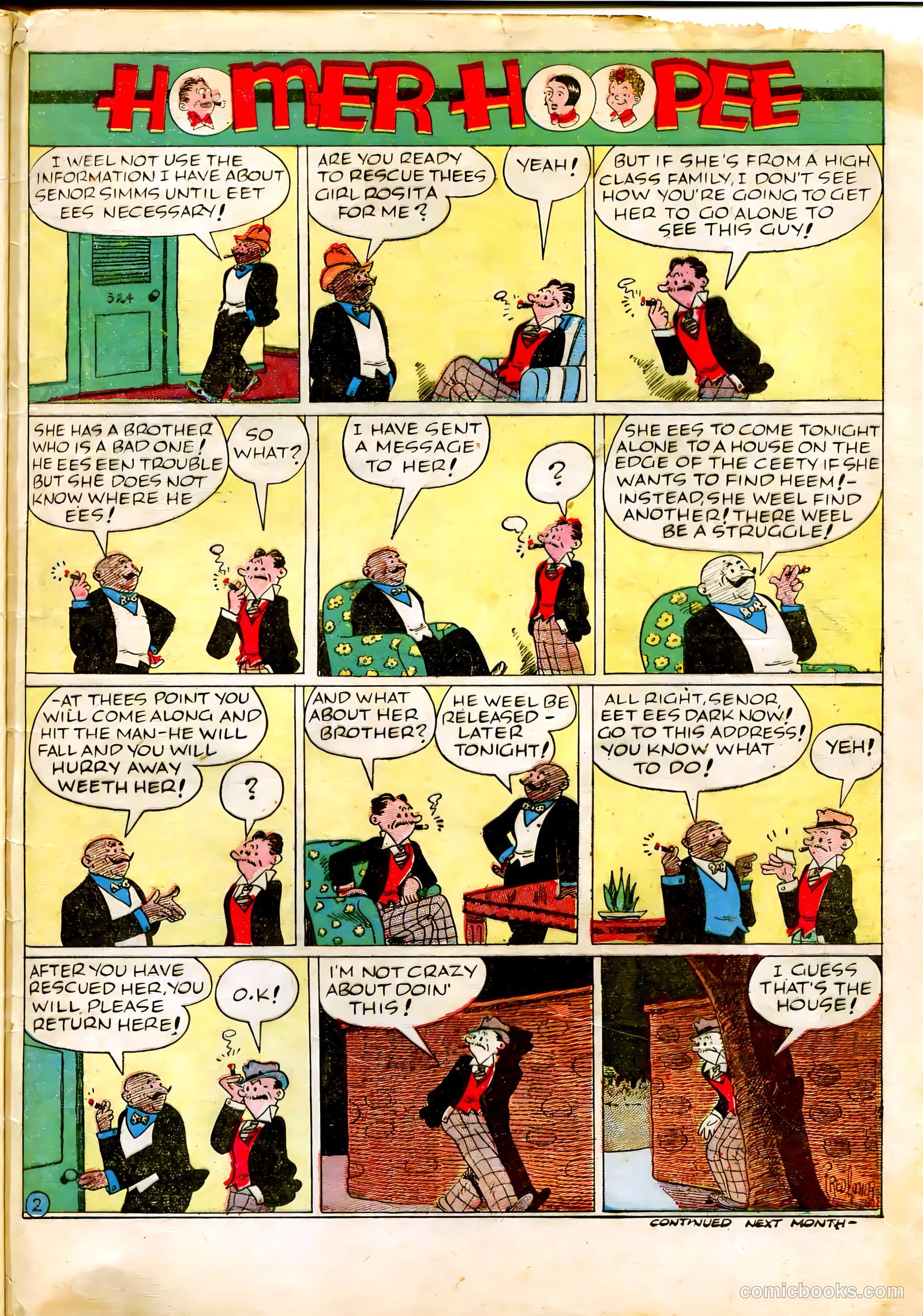 Famous Funnies #49 — page 59 of 64