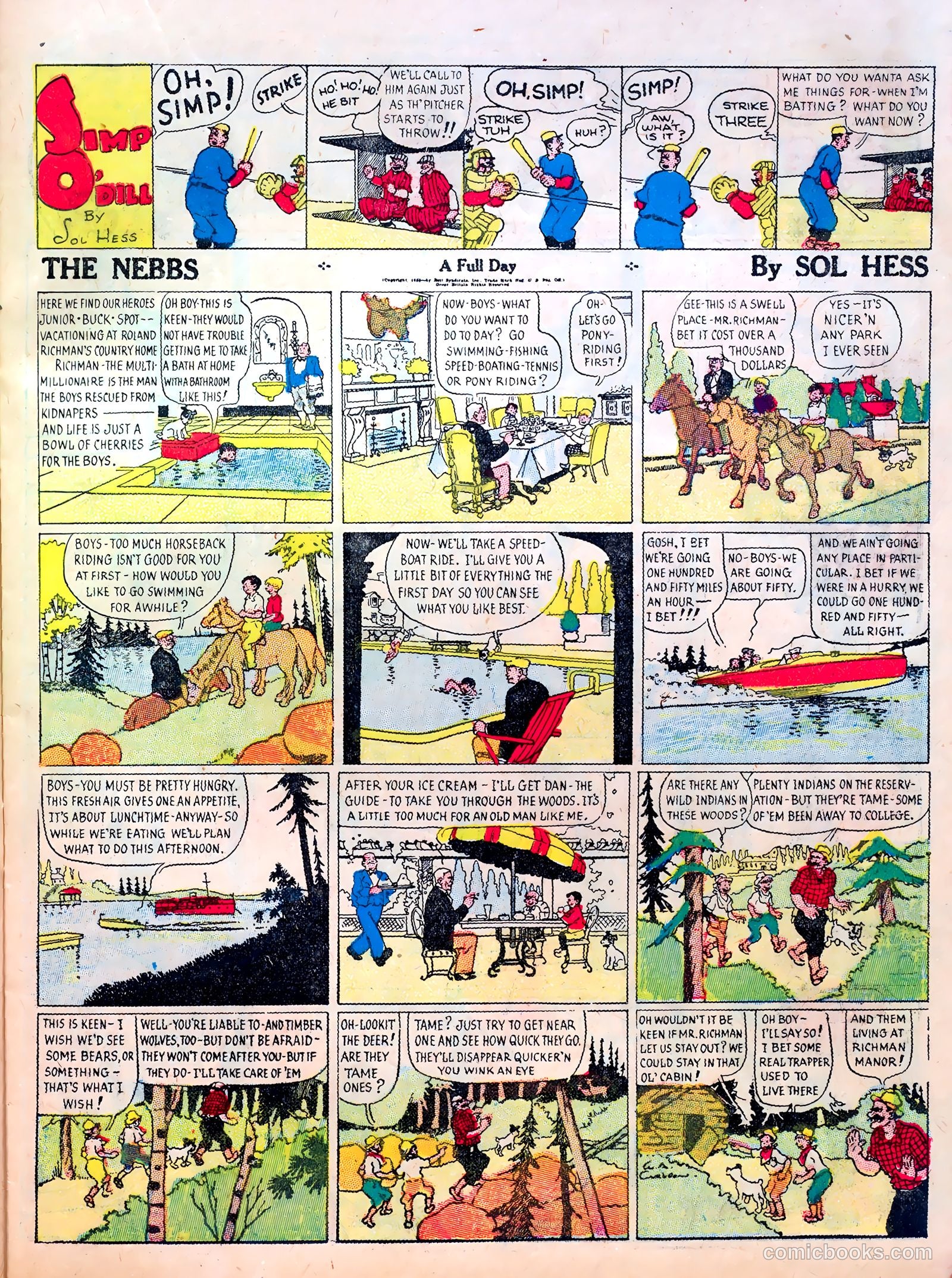 Famous Funnies #5 — page 23 of 64