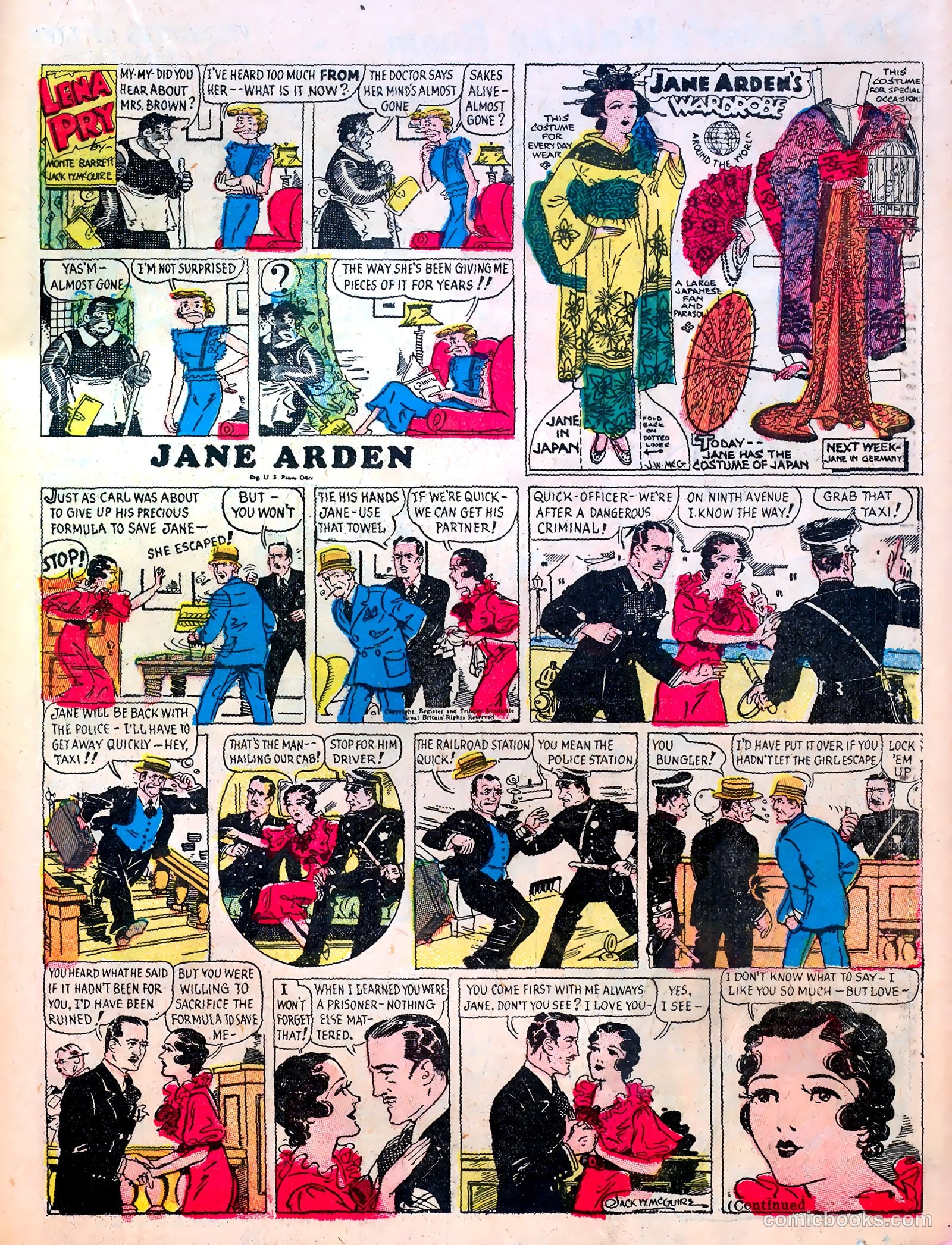Famous Funnies #5 — page 33 of 64
