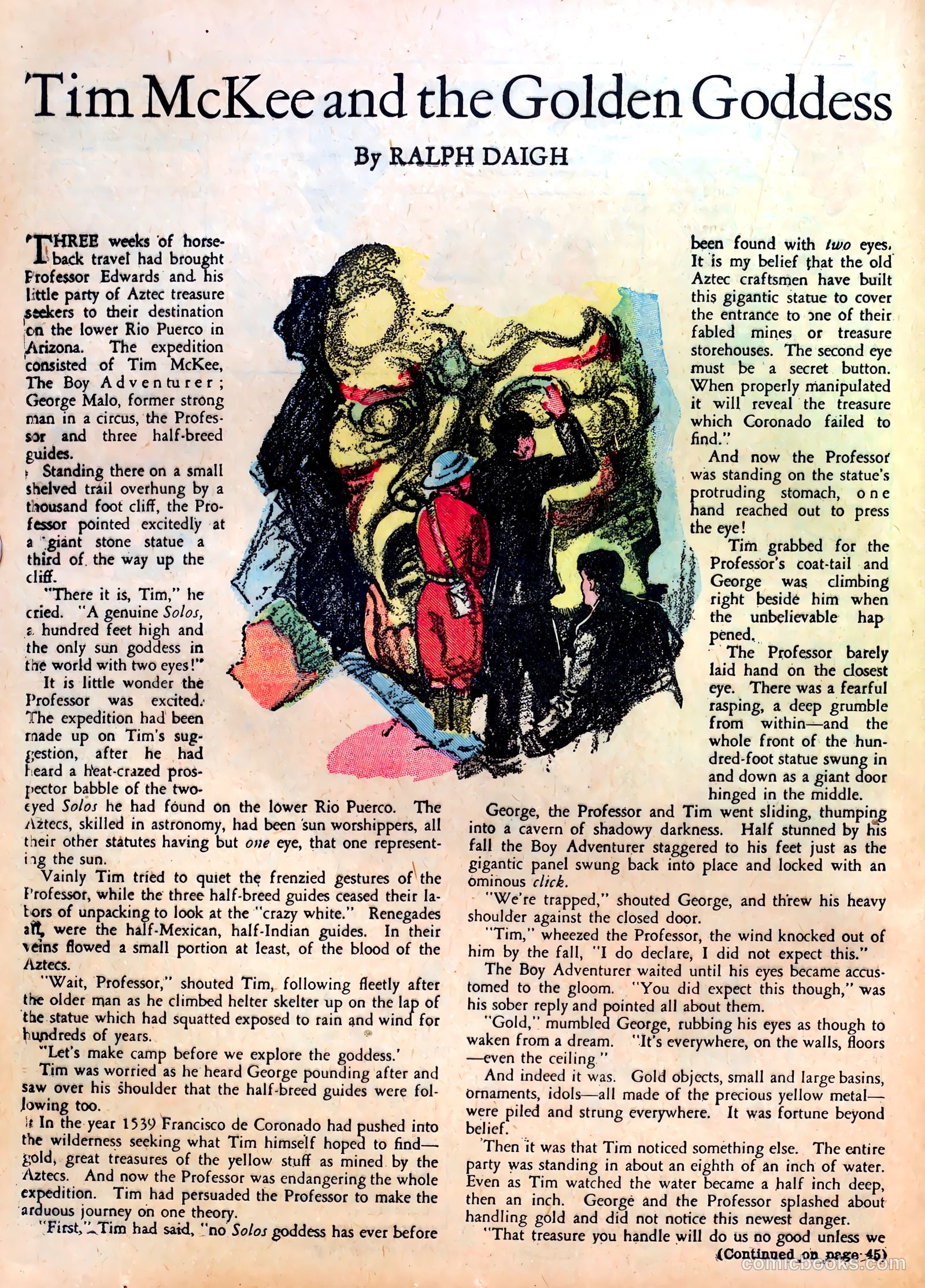 Famous Funnies #5 — page 42 of 64