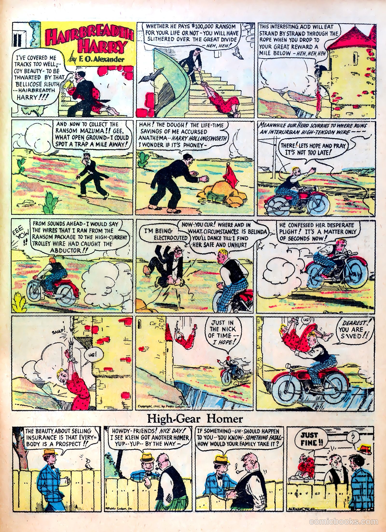 Famous Funnies #5 — page 59 of 64