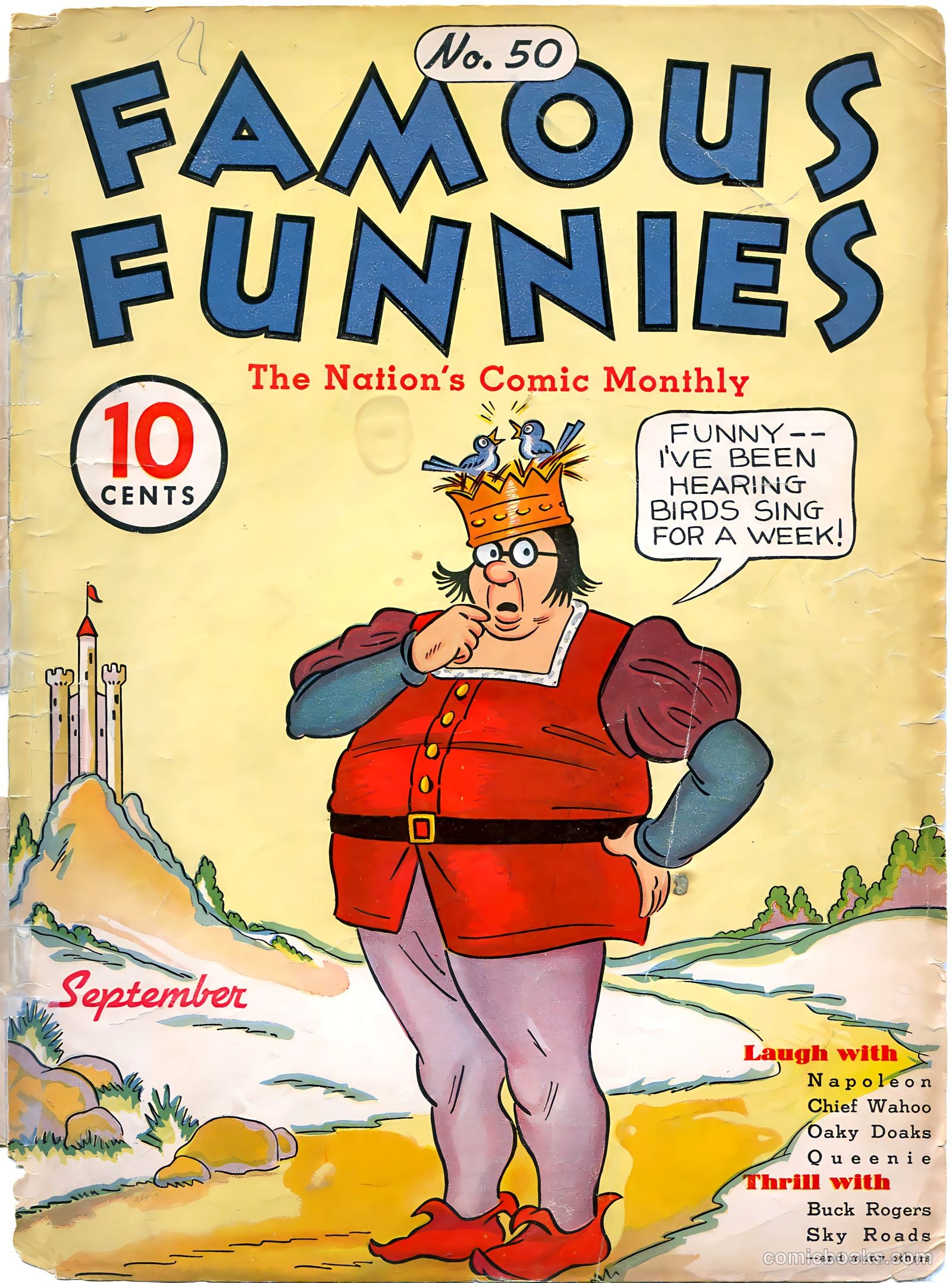 Famous Funnies #50 — page 1 of 64