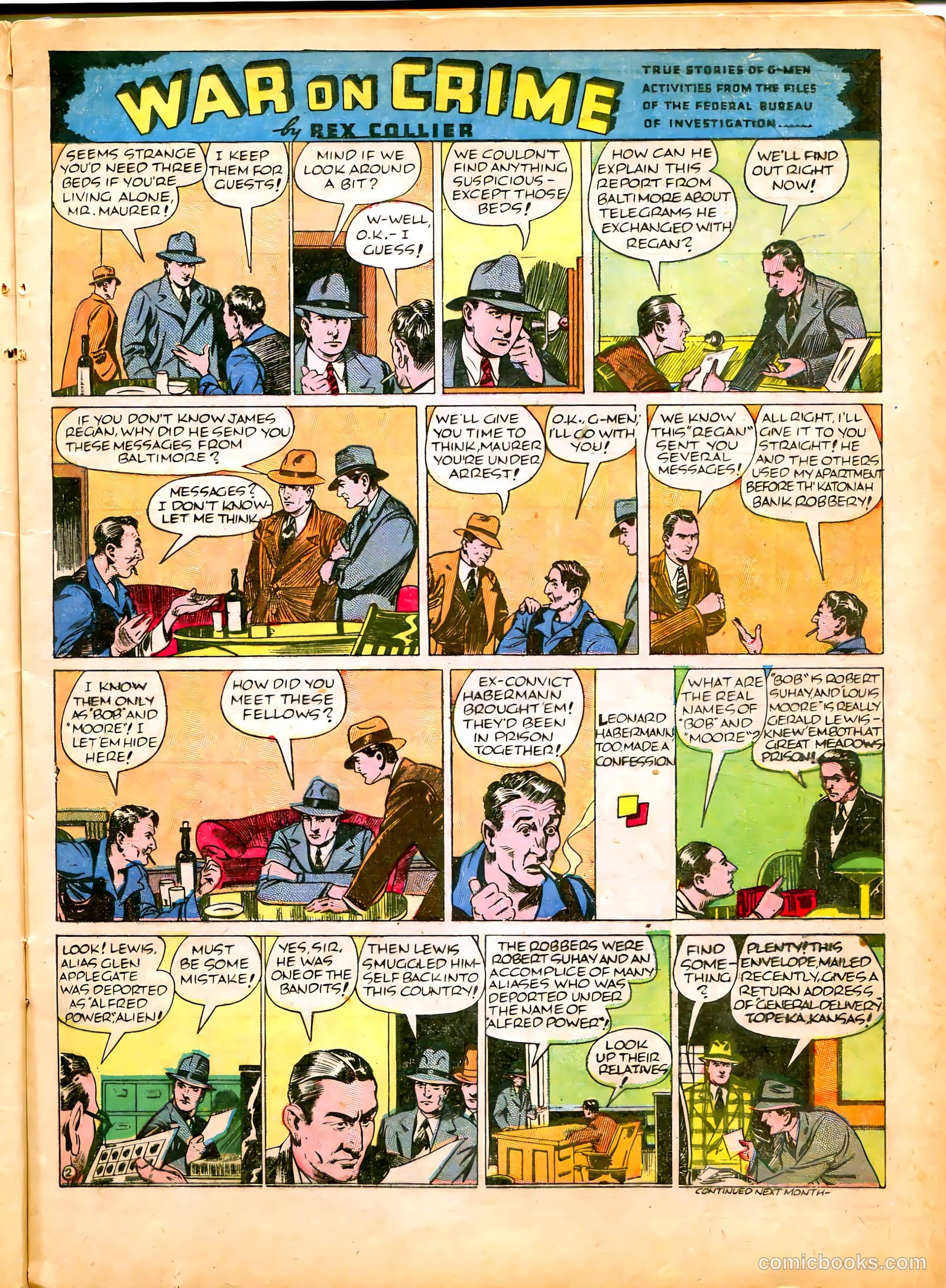 Famous Funnies #50 — page 19 of 64