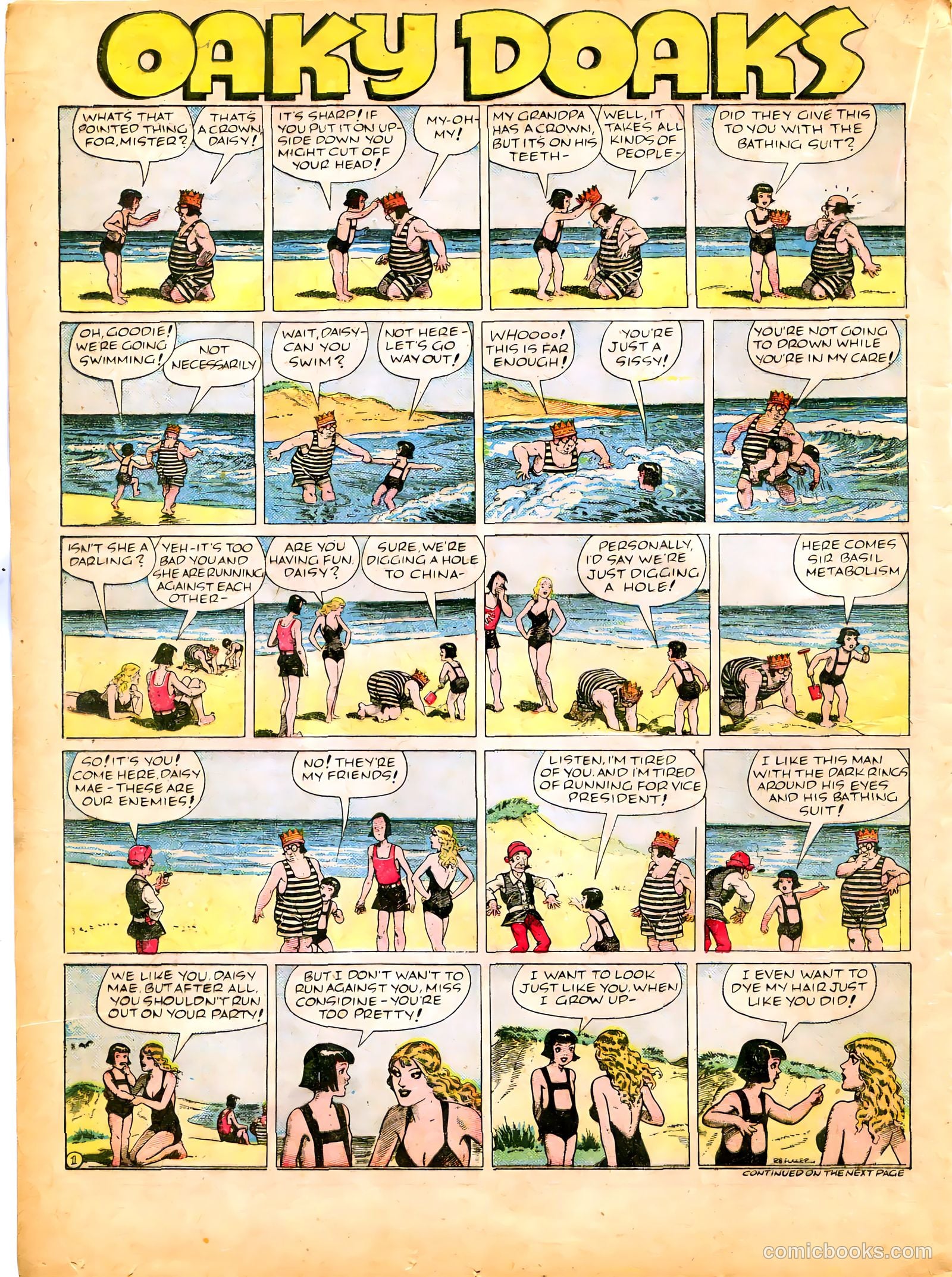 Famous Funnies #50 — page 34 of 64