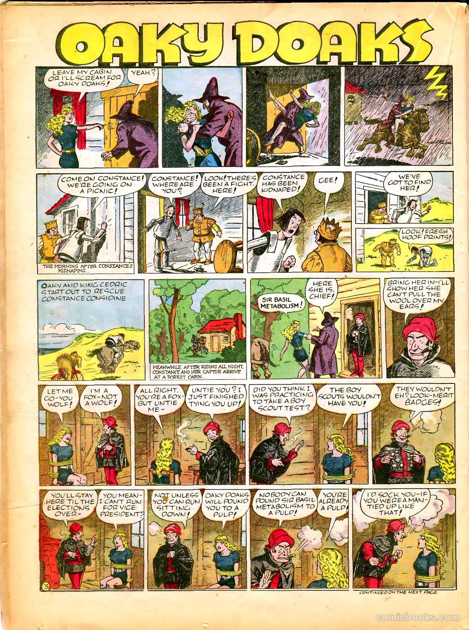 Famous Funnies #50 — page 36 of 64