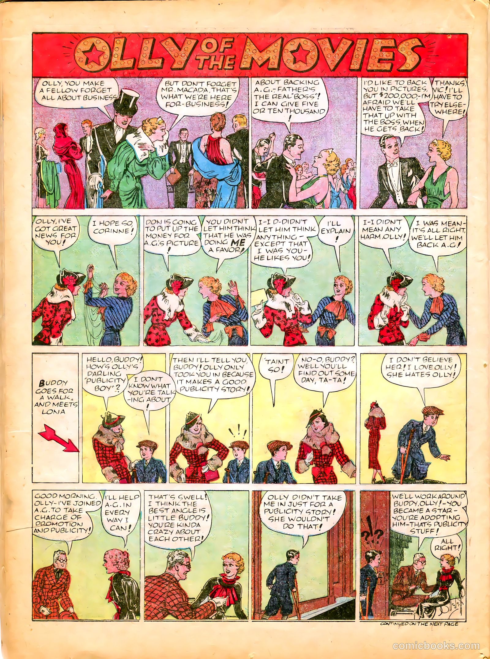 Famous Funnies #50 — page 40 of 64