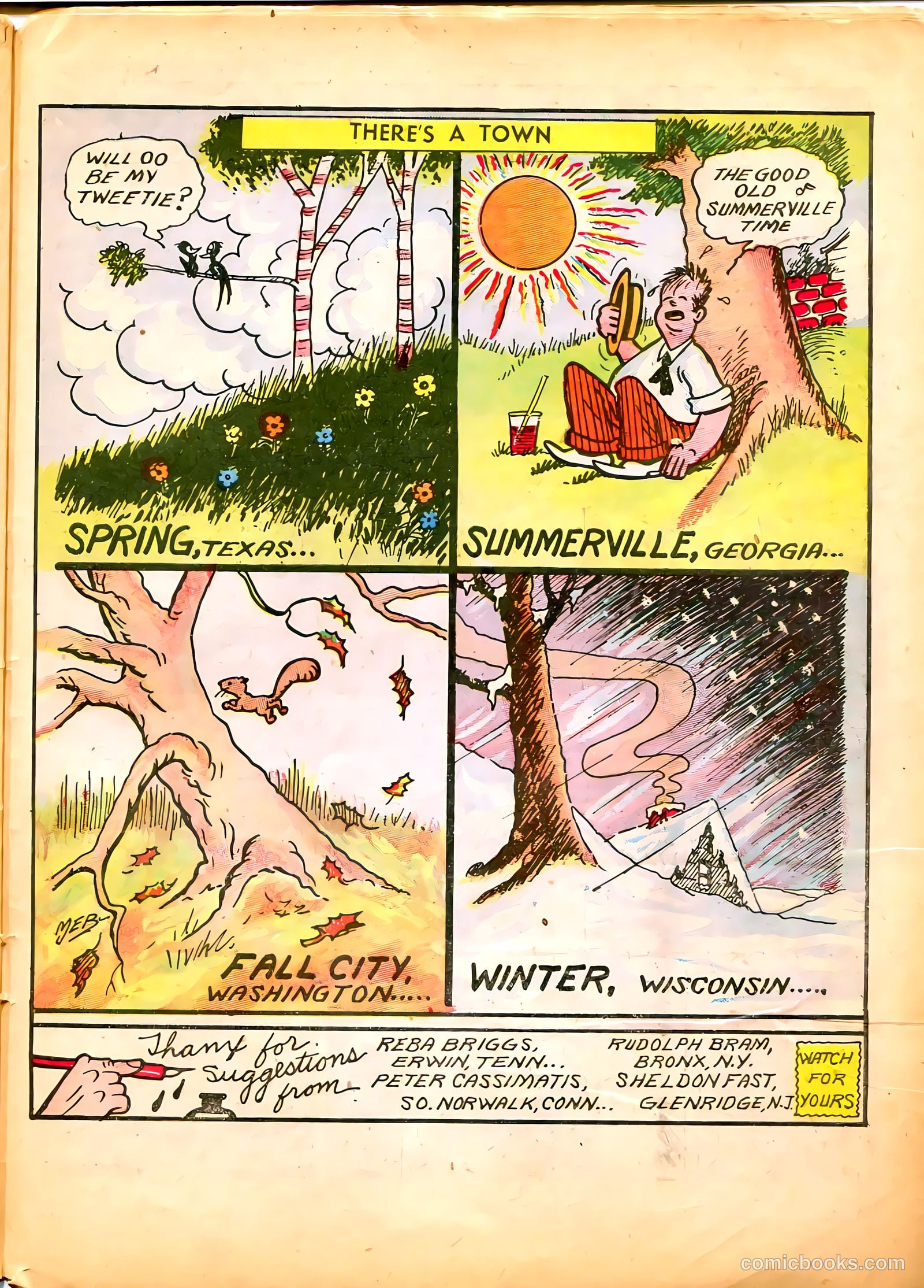 Famous Funnies #50 — page 49 of 64