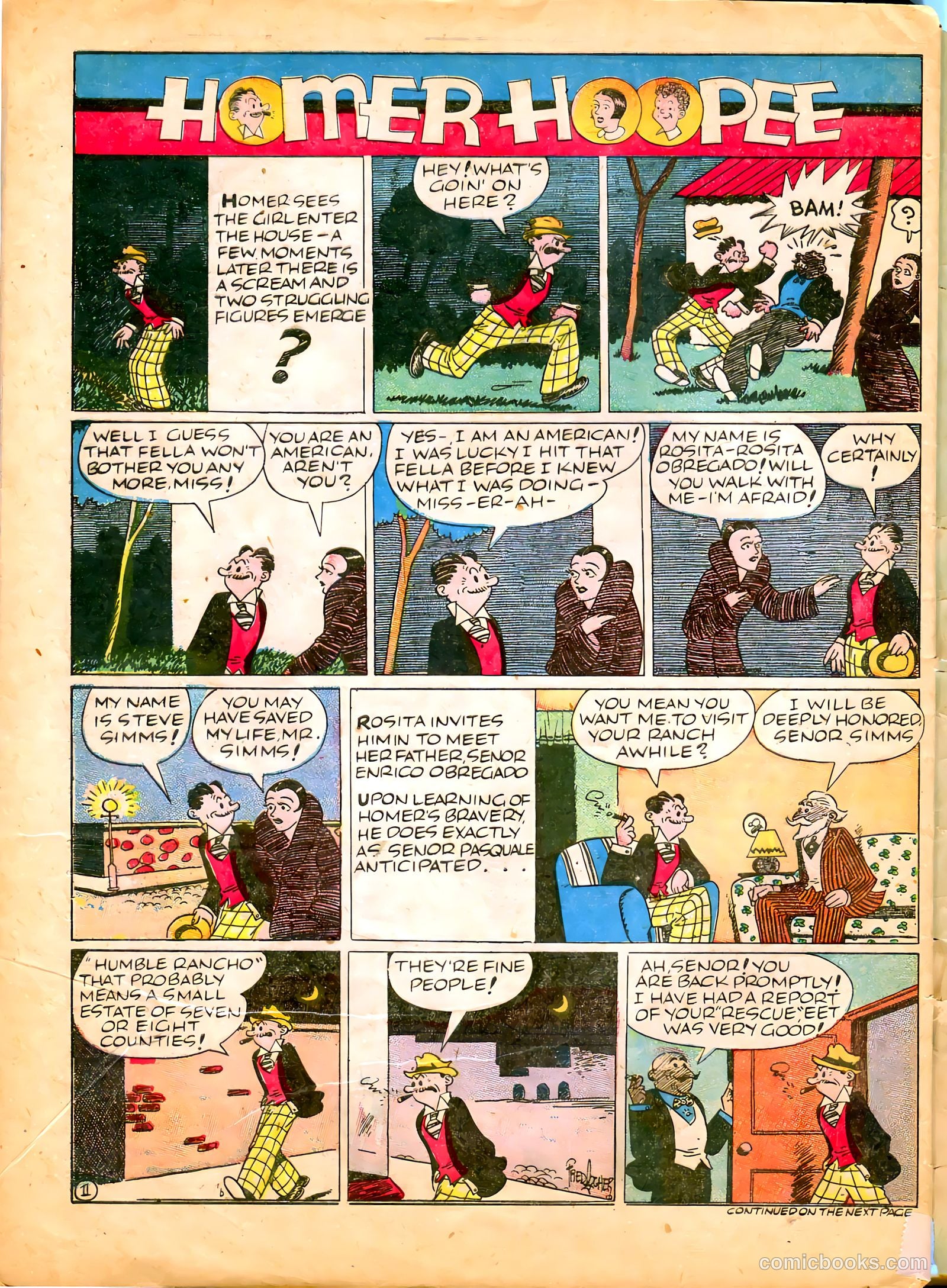 Famous Funnies #50 — page 58 of 64