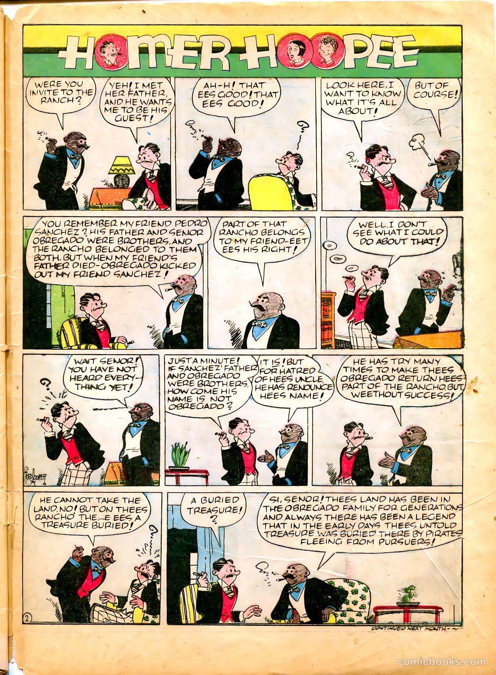 Famous Funnies #50 — page 59 of 64
