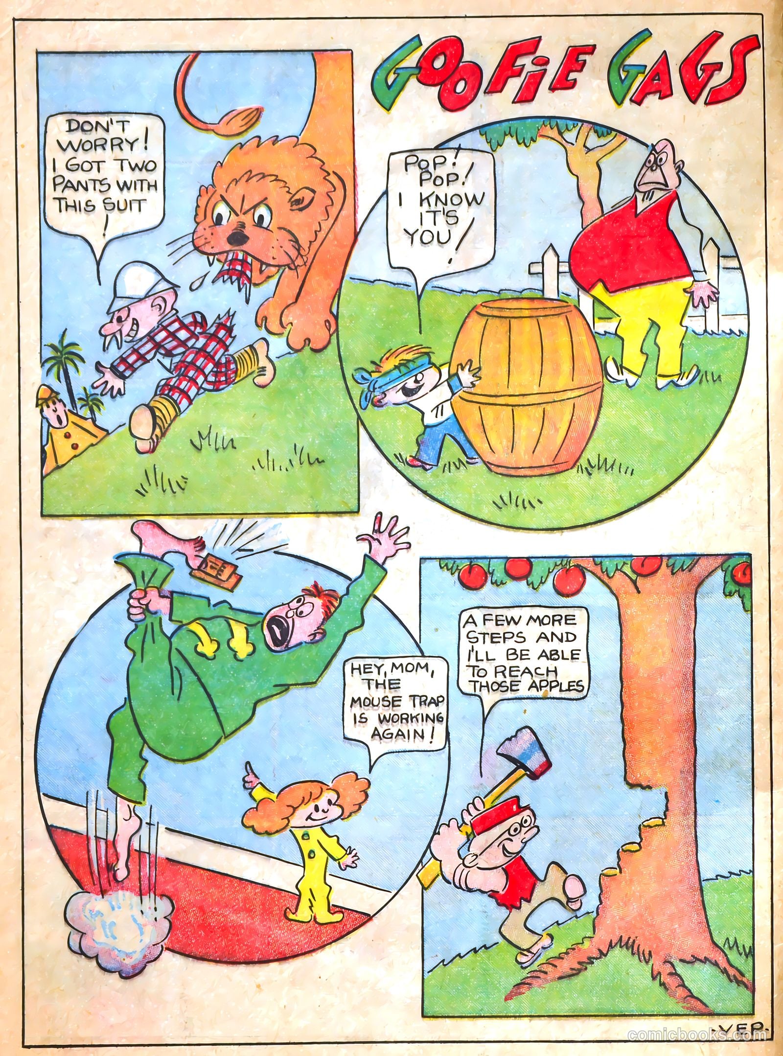 Famous Funnies #51 — page 4 of 63