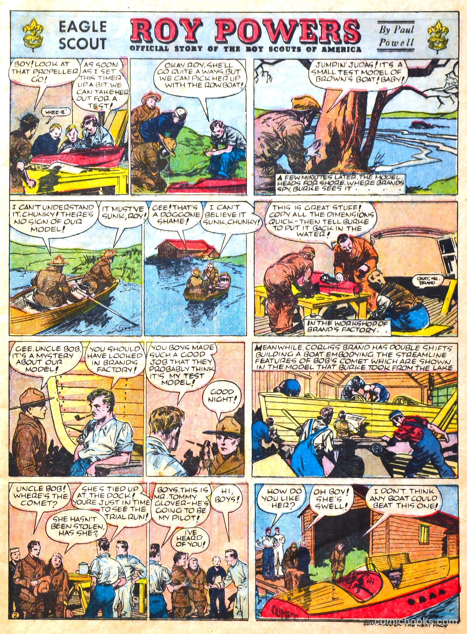 Famous Funnies #51 — page 7 of 63