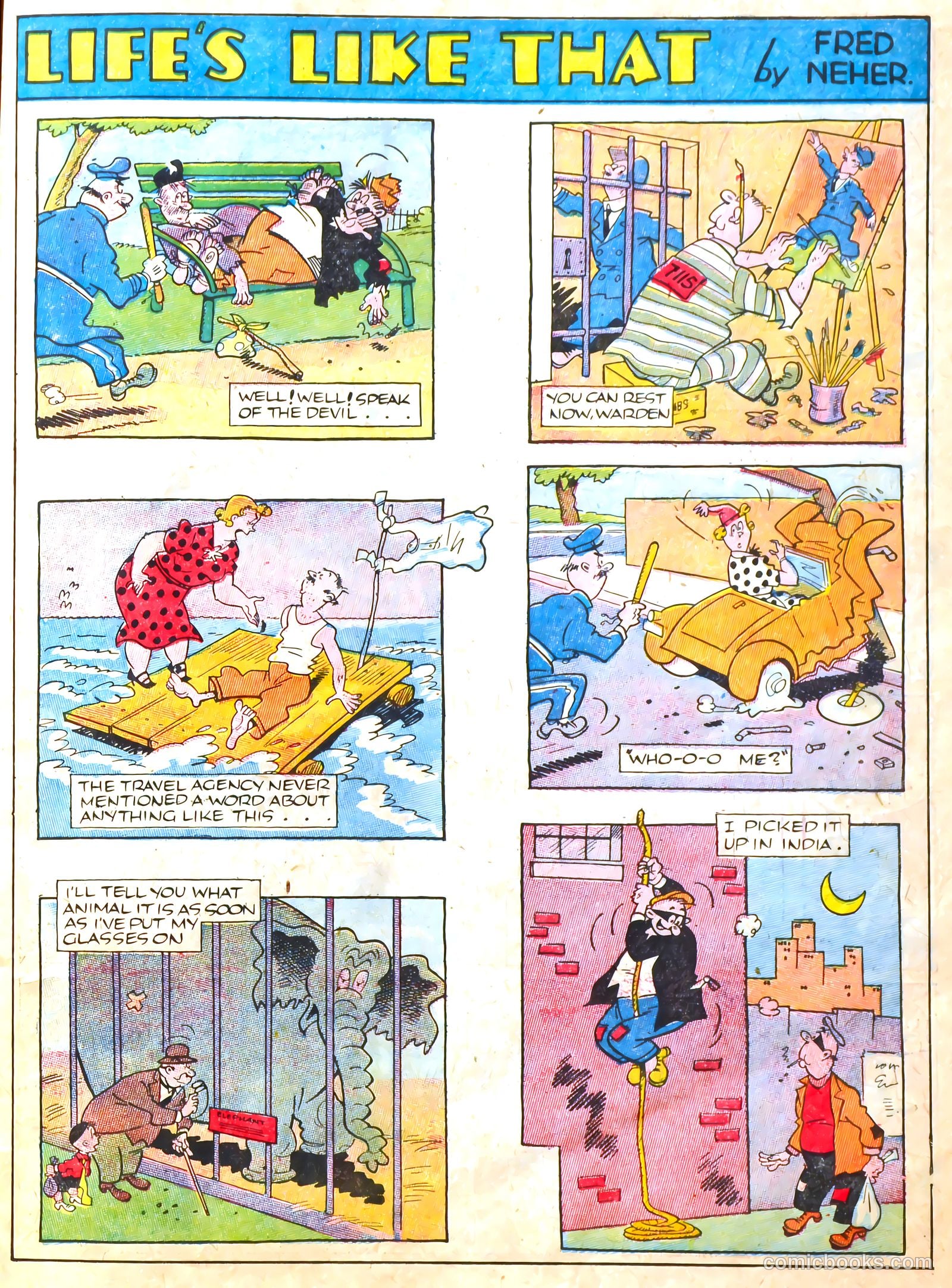 Famous Funnies #51 — page 17 of 63