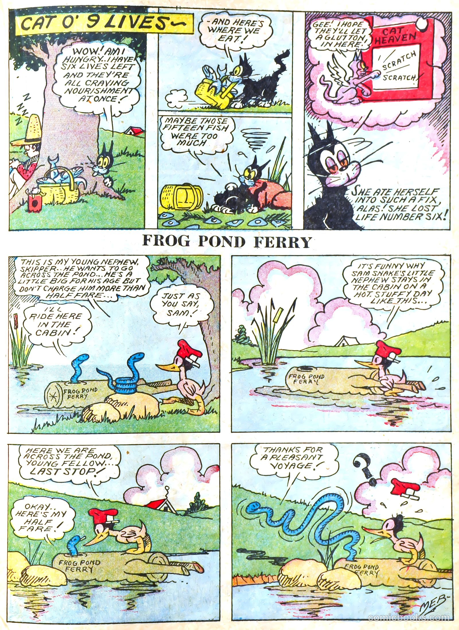 Famous Funnies #51 — page 33 of 63