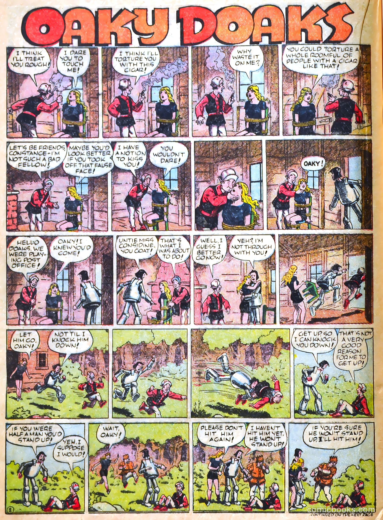 Famous Funnies #51 — page 34 of 63