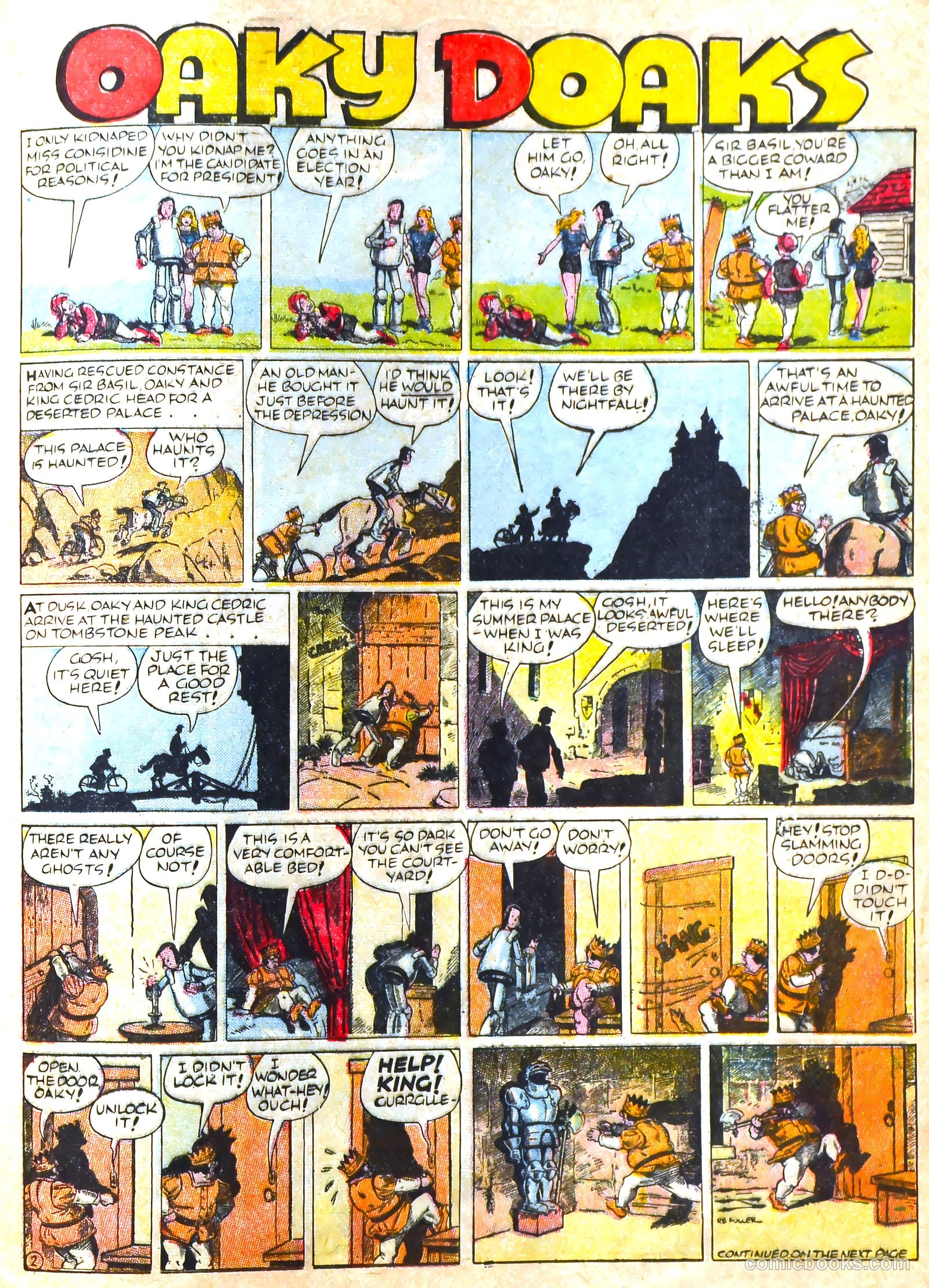 Famous Funnies #51 — page 35 of 63