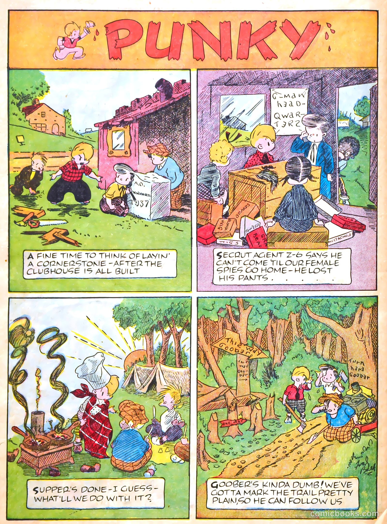 Famous Funnies #51 — page 52 of 63