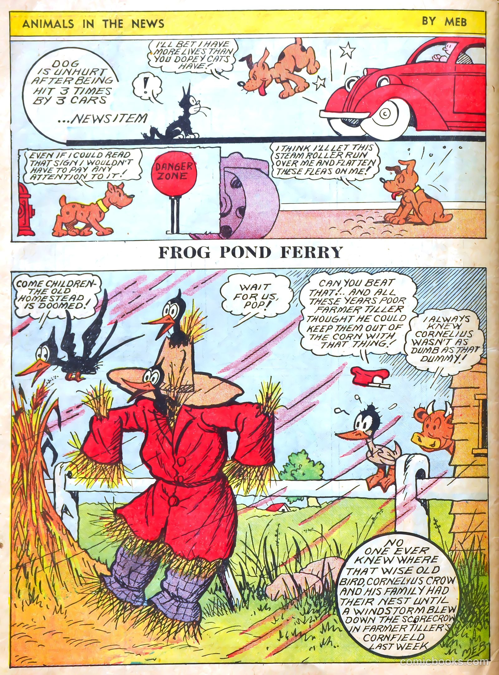 Famous Funnies #51 — page 61 of 63