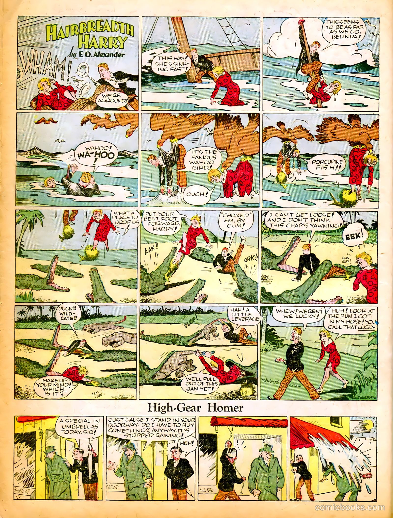 Famous Funnies #52 — page 16 of 64