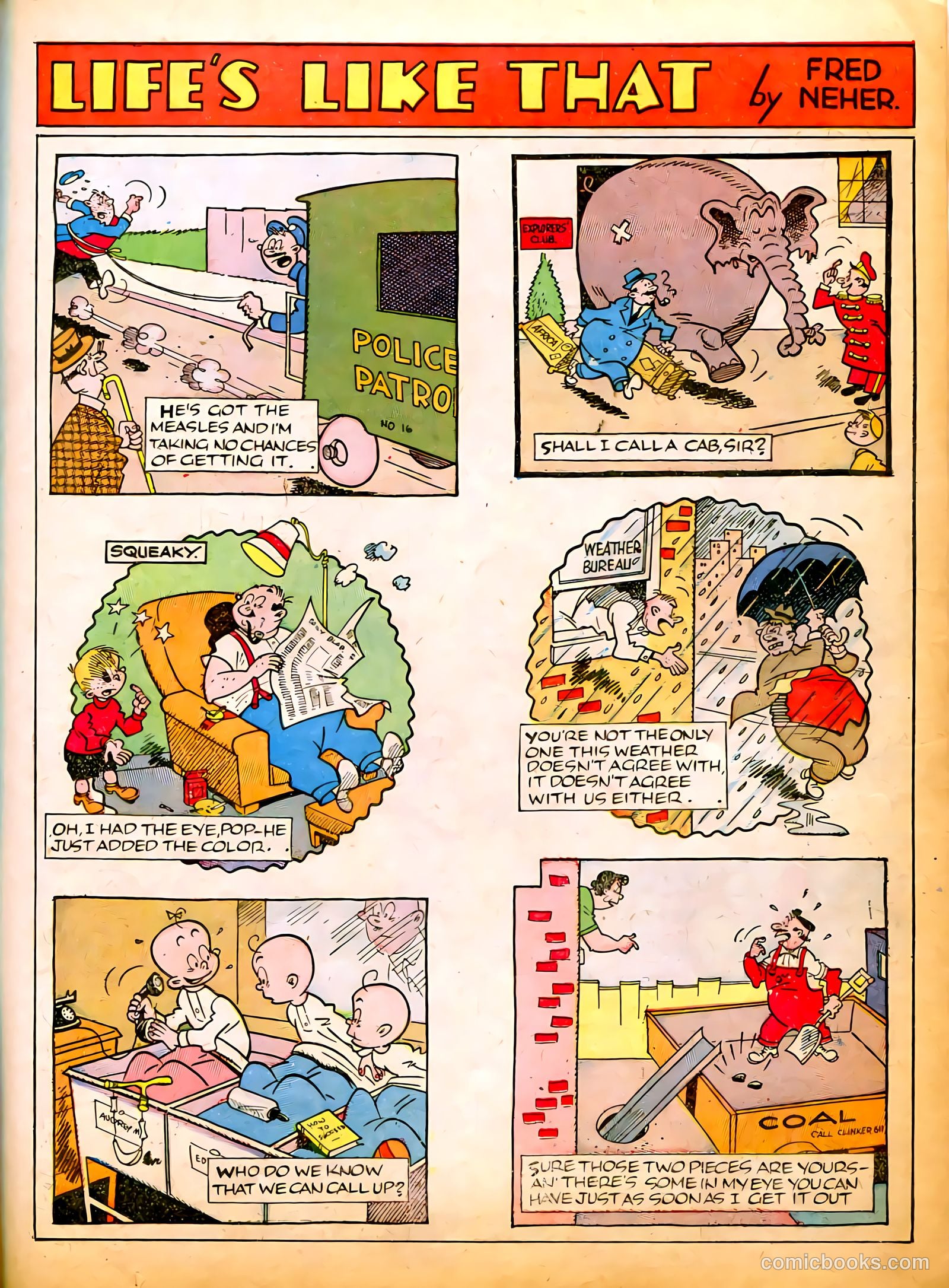 Famous Funnies #52 — page 17 of 64