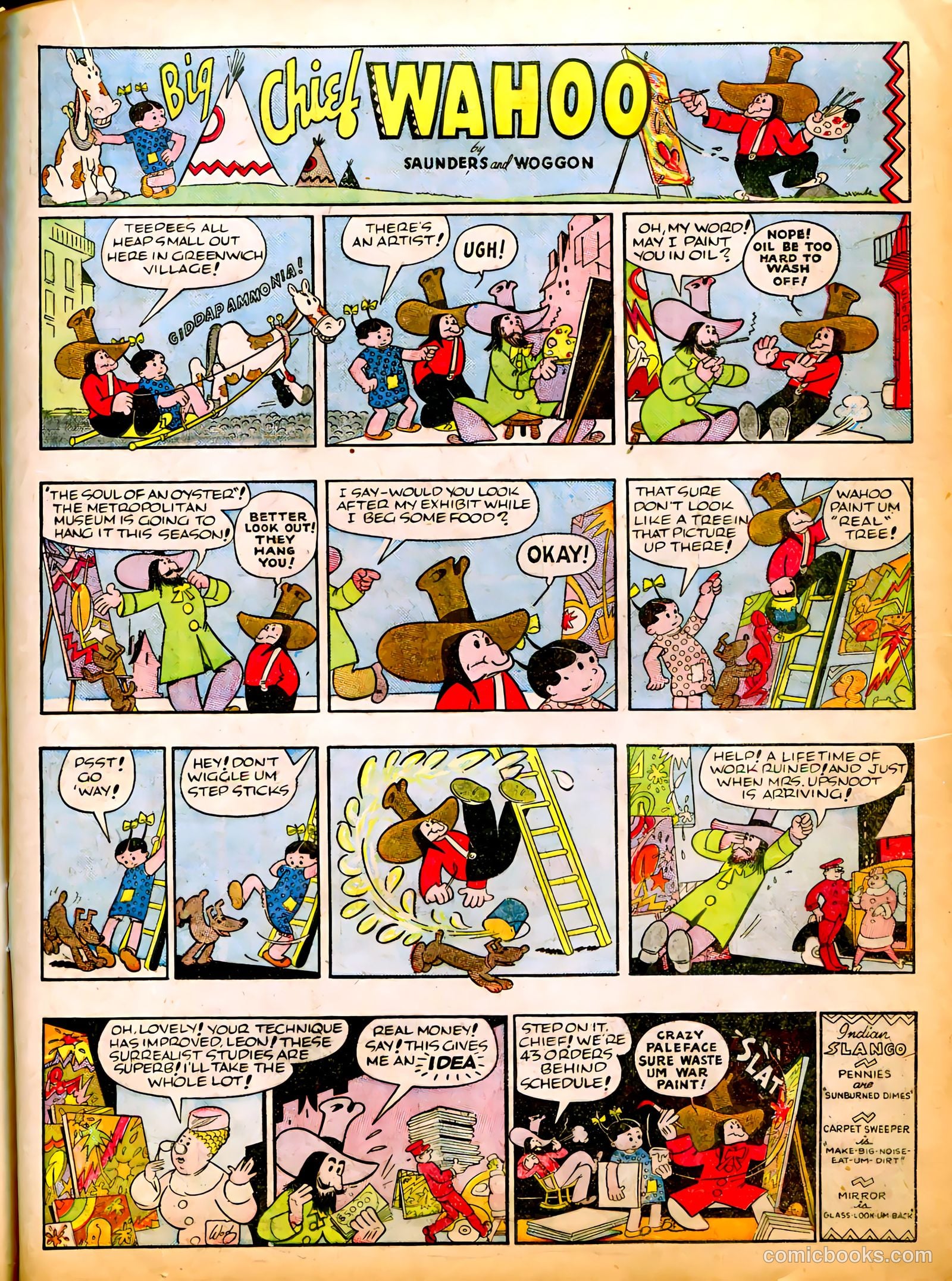 Famous Funnies #52 — page 21 of 64