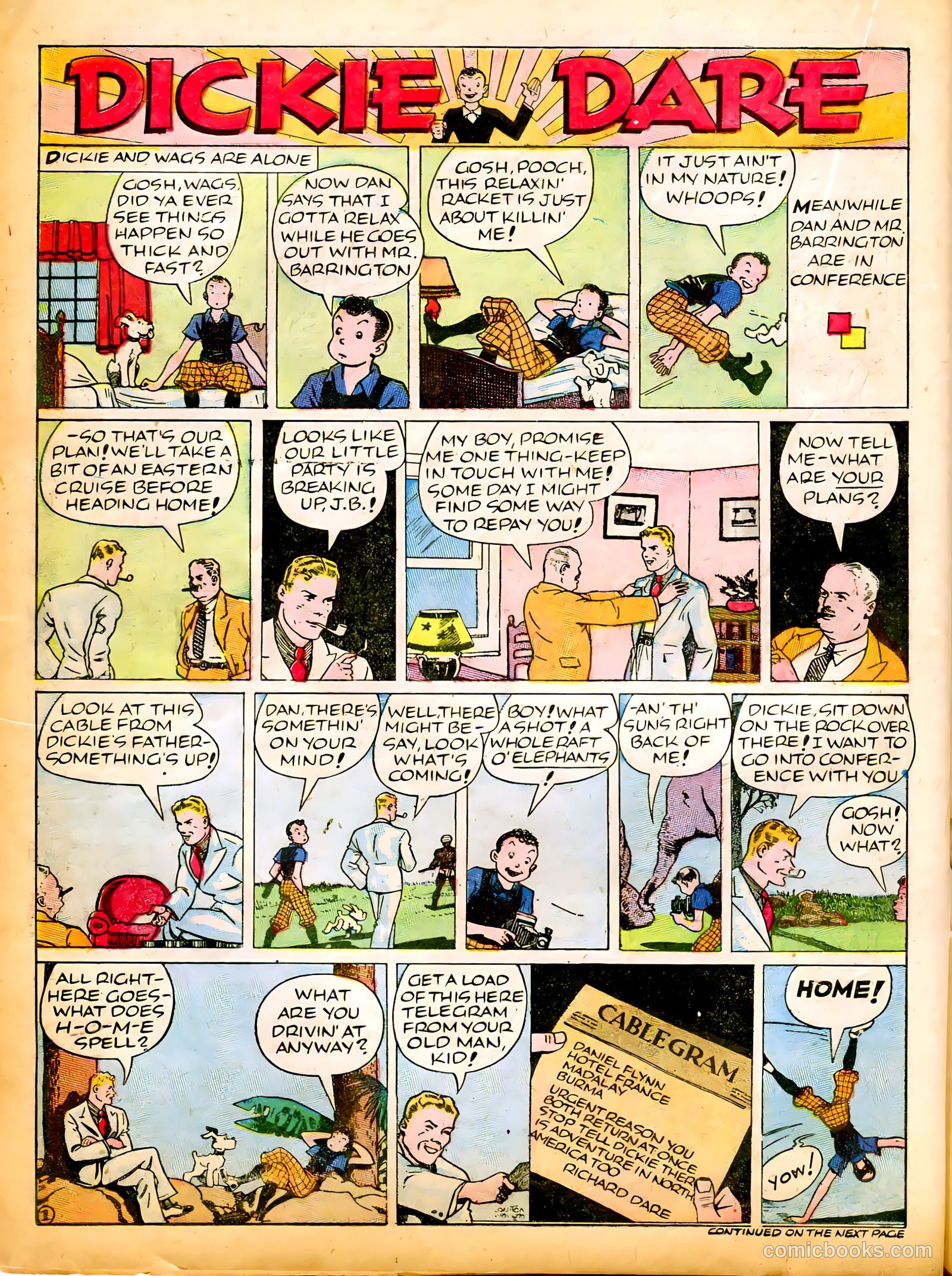 Famous Funnies #52 — page 22 of 64