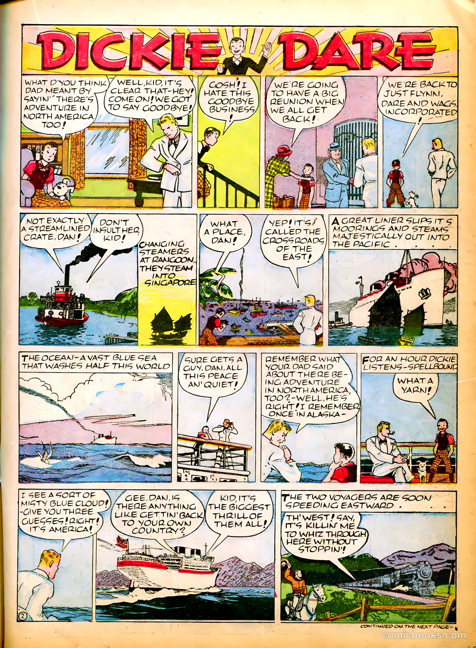 Famous Funnies #52 — page 23 of 64