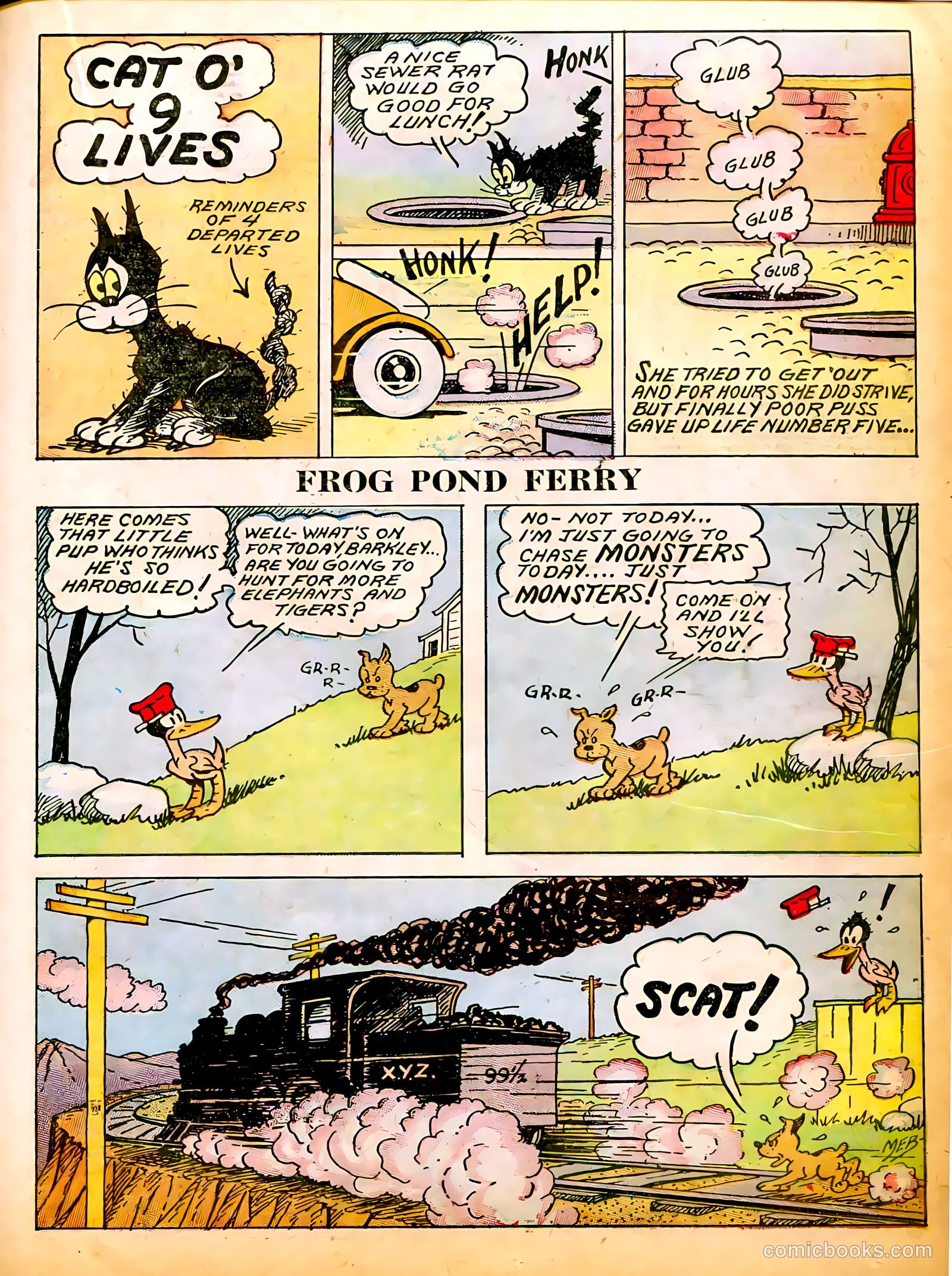 Famous Funnies #52 — page 33 of 64