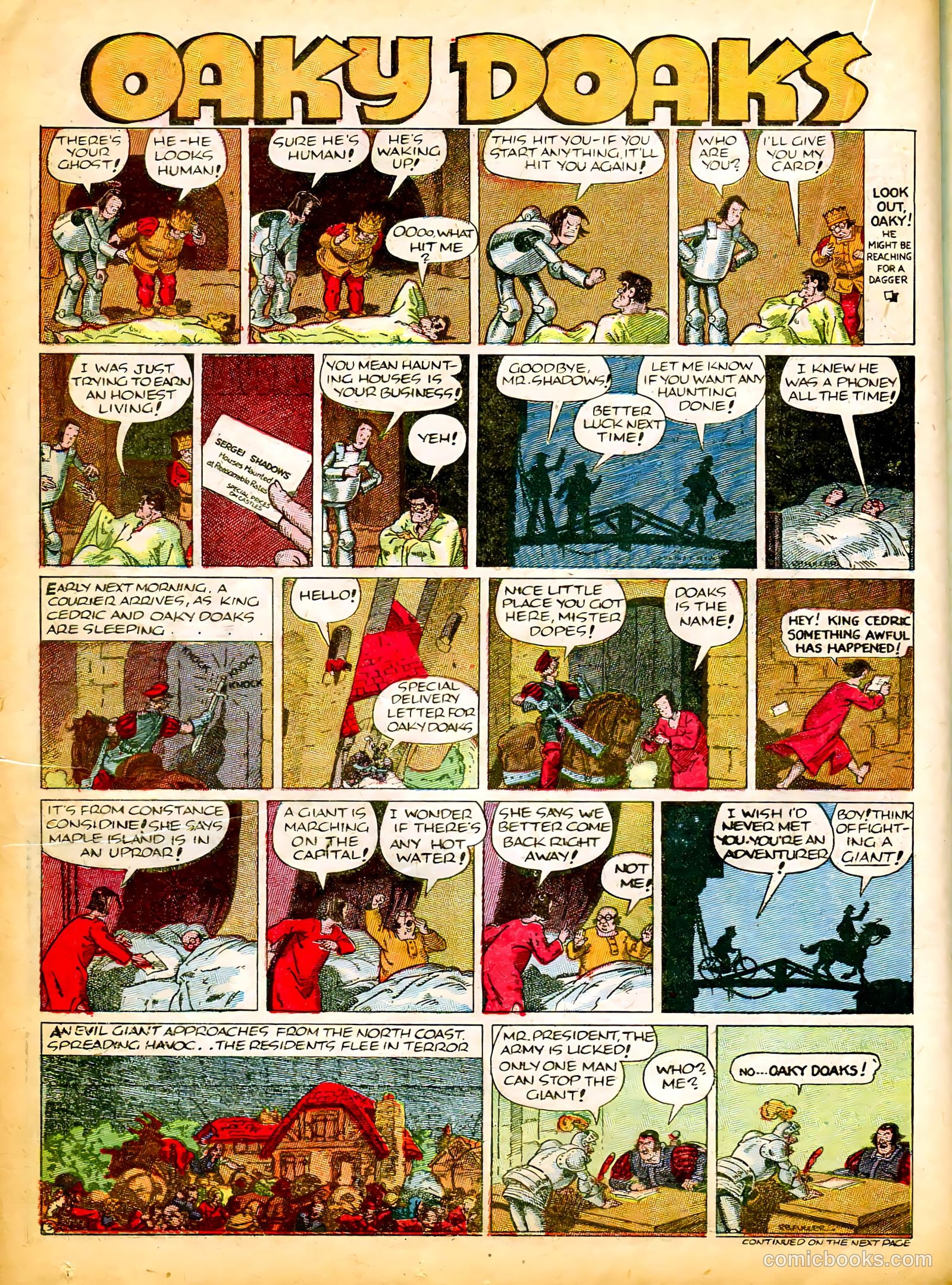 Famous Funnies #52 — page 36 of 64