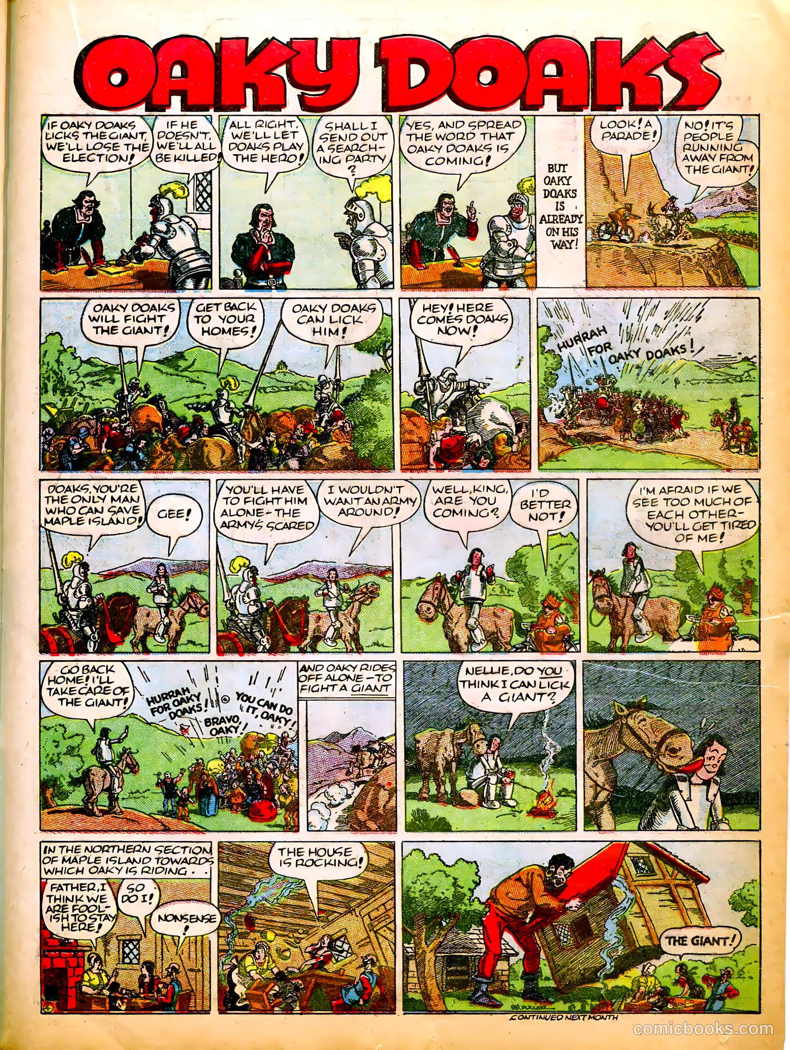 Famous Funnies #52 — page 37 of 64
