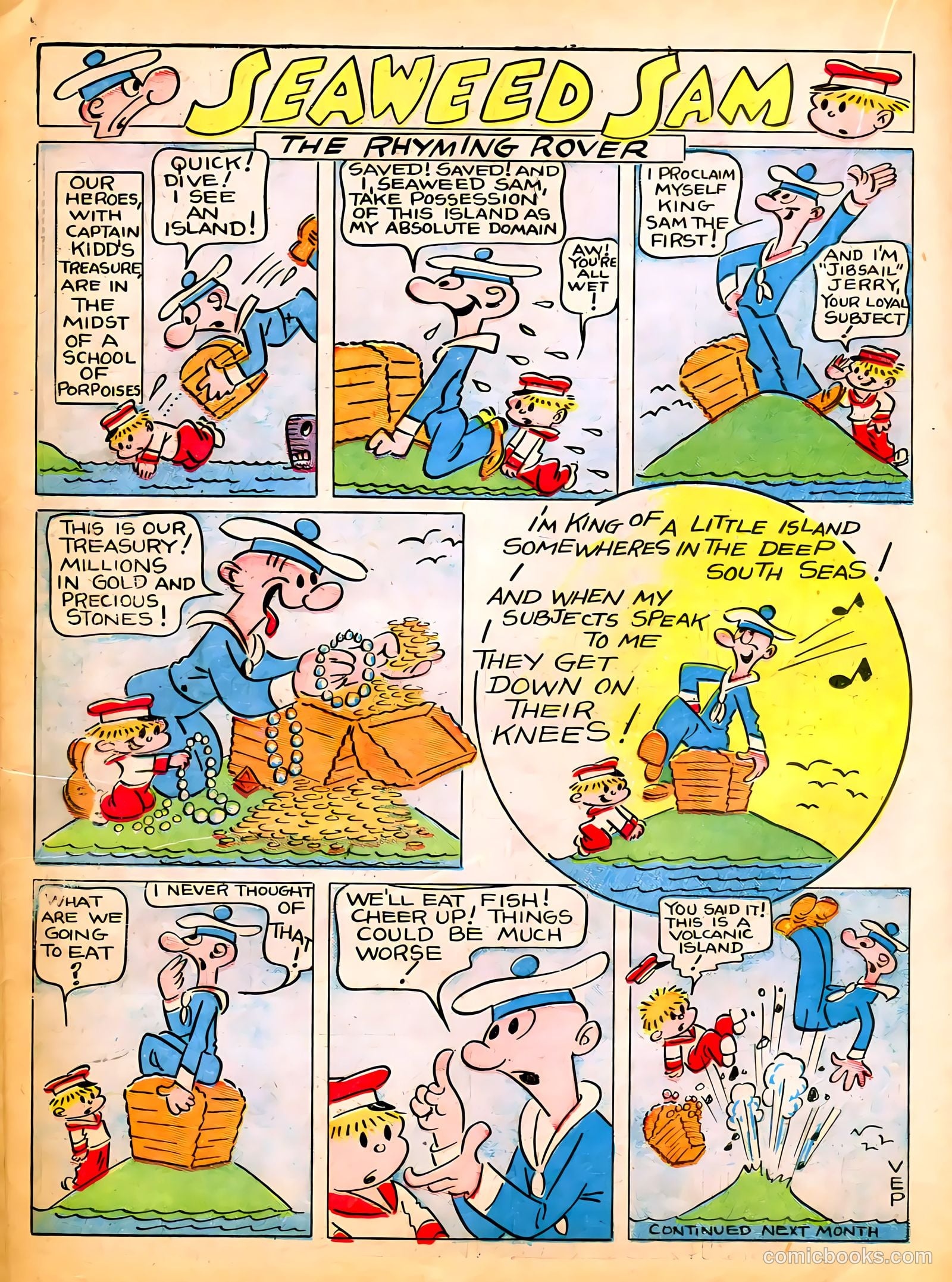 Famous Funnies #52 — page 38 of 64