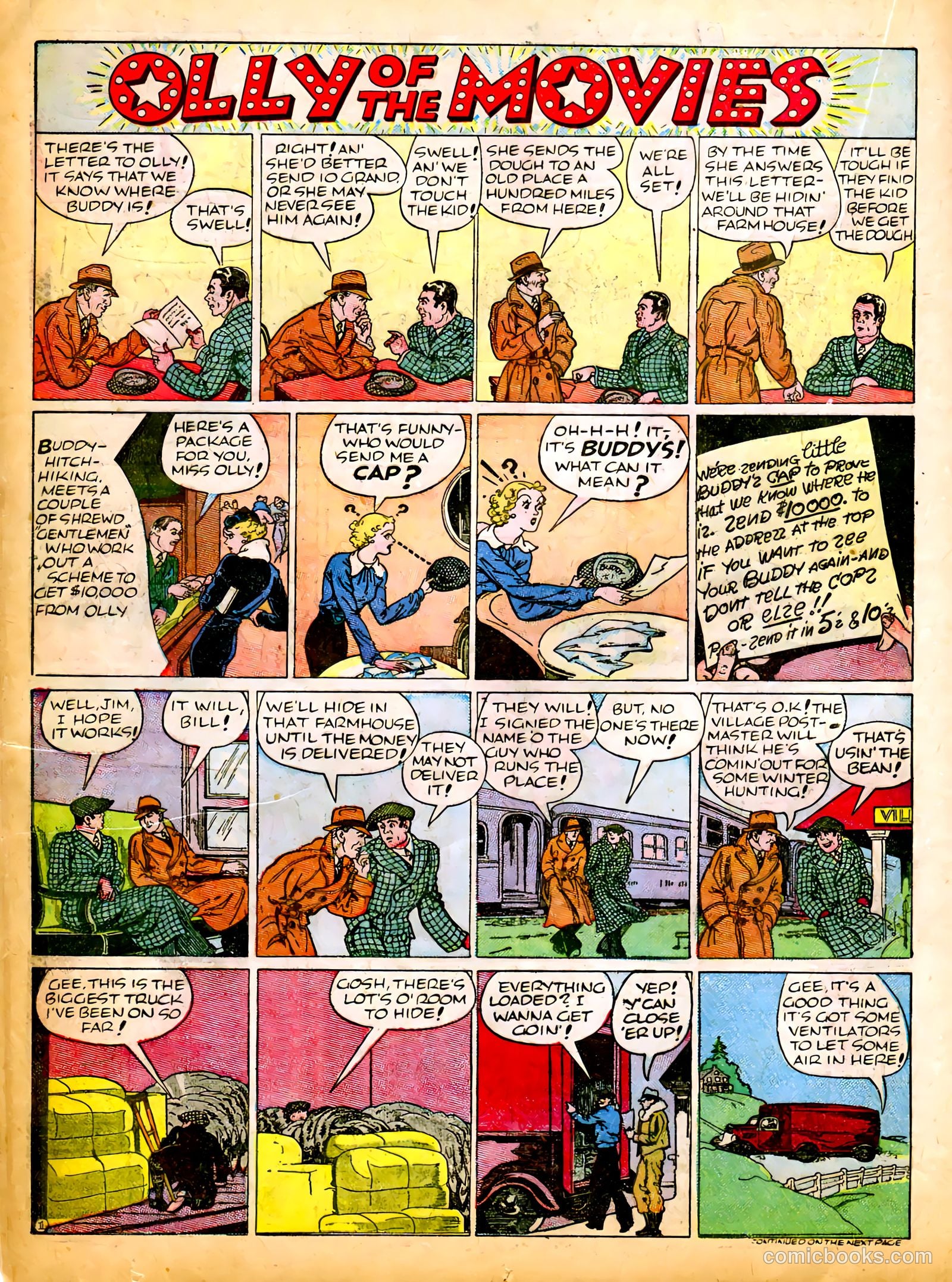 Famous Funnies #52 — page 40 of 64