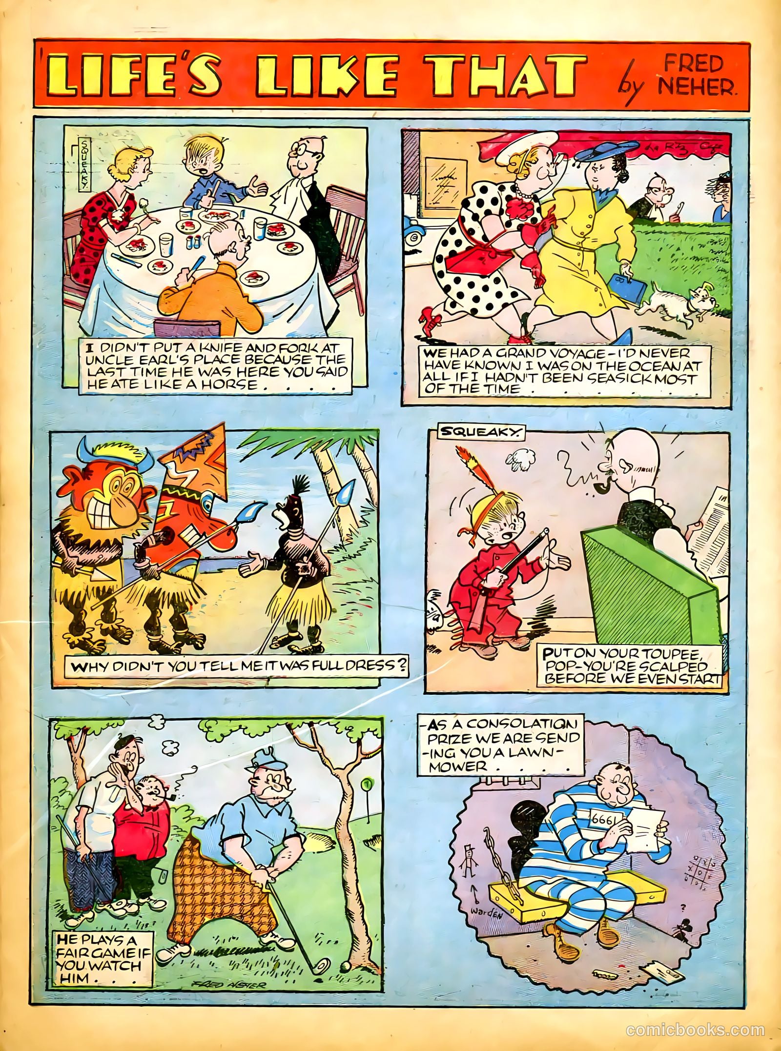 Famous Funnies #52 — page 54 of 64