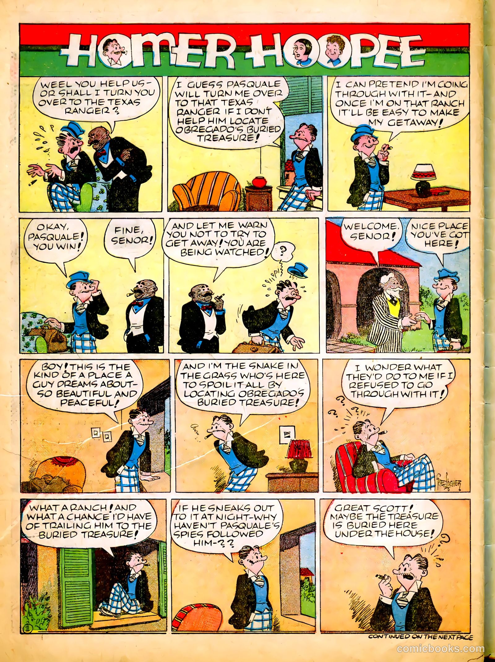 Famous Funnies #52 — page 58 of 64