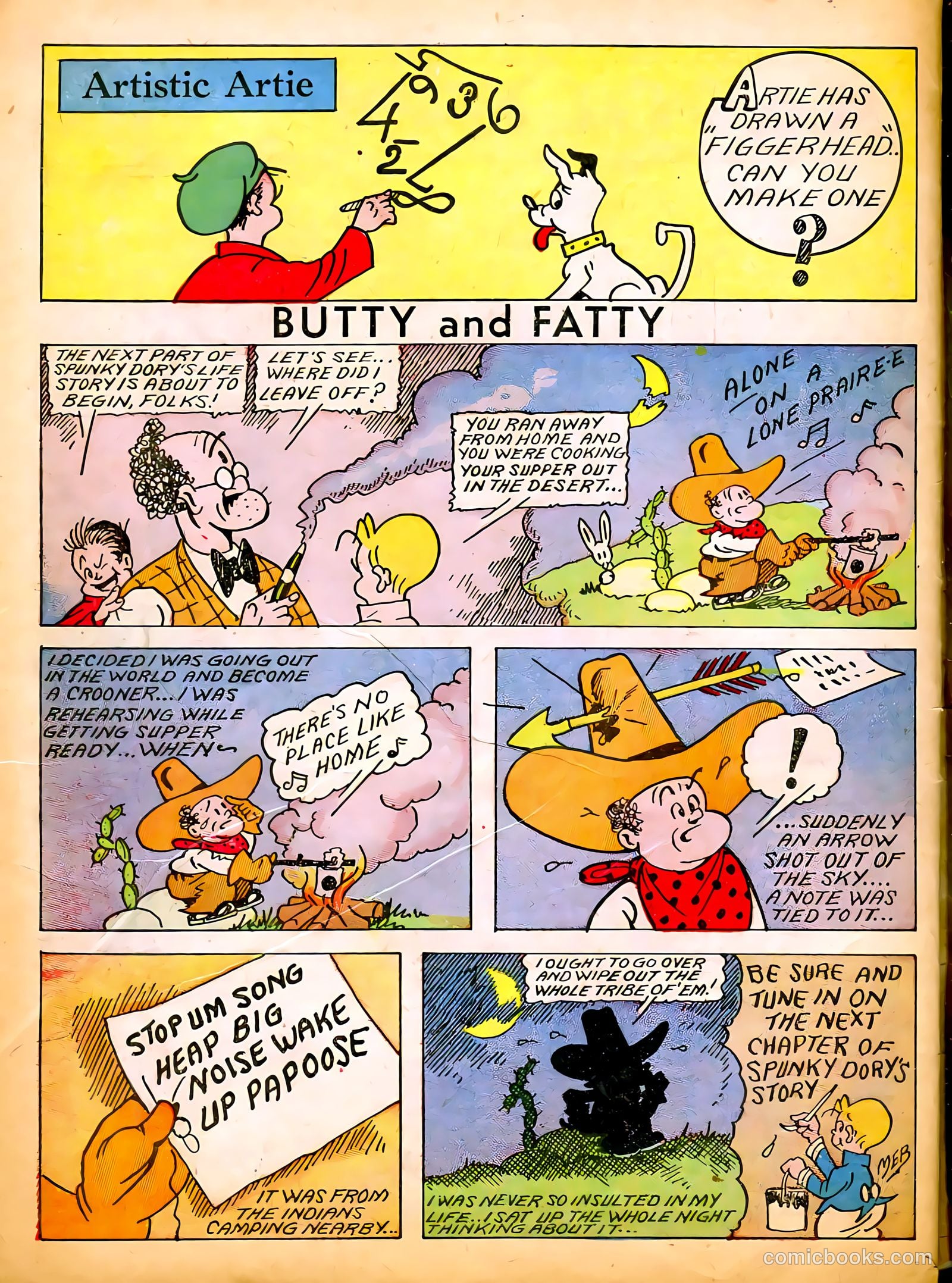 Famous Funnies #52 — page 60 of 64