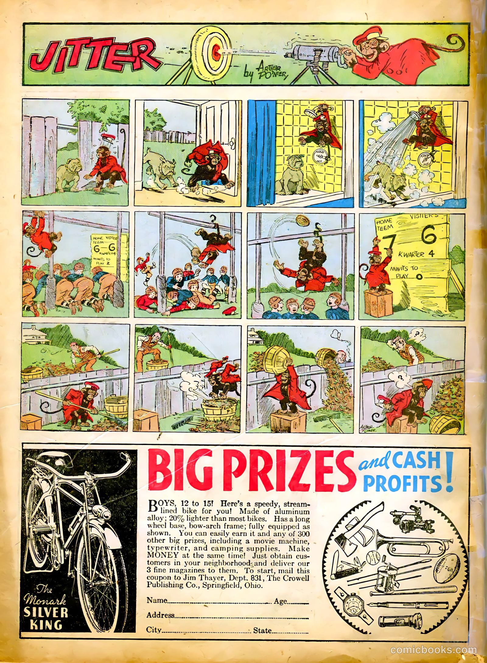 Famous Funnies #52 — page 62 of 64